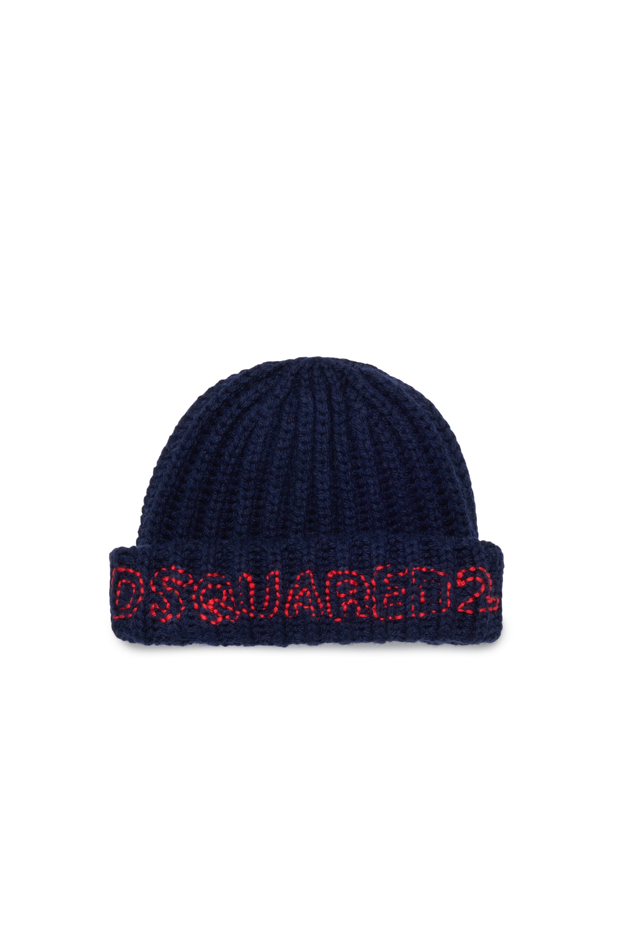Gorro con vuelta y logo