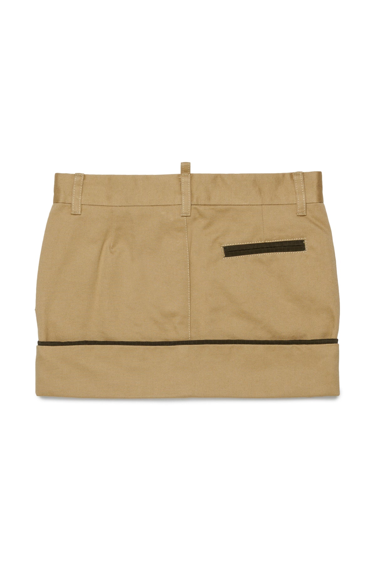 Gonna con tasche applicate