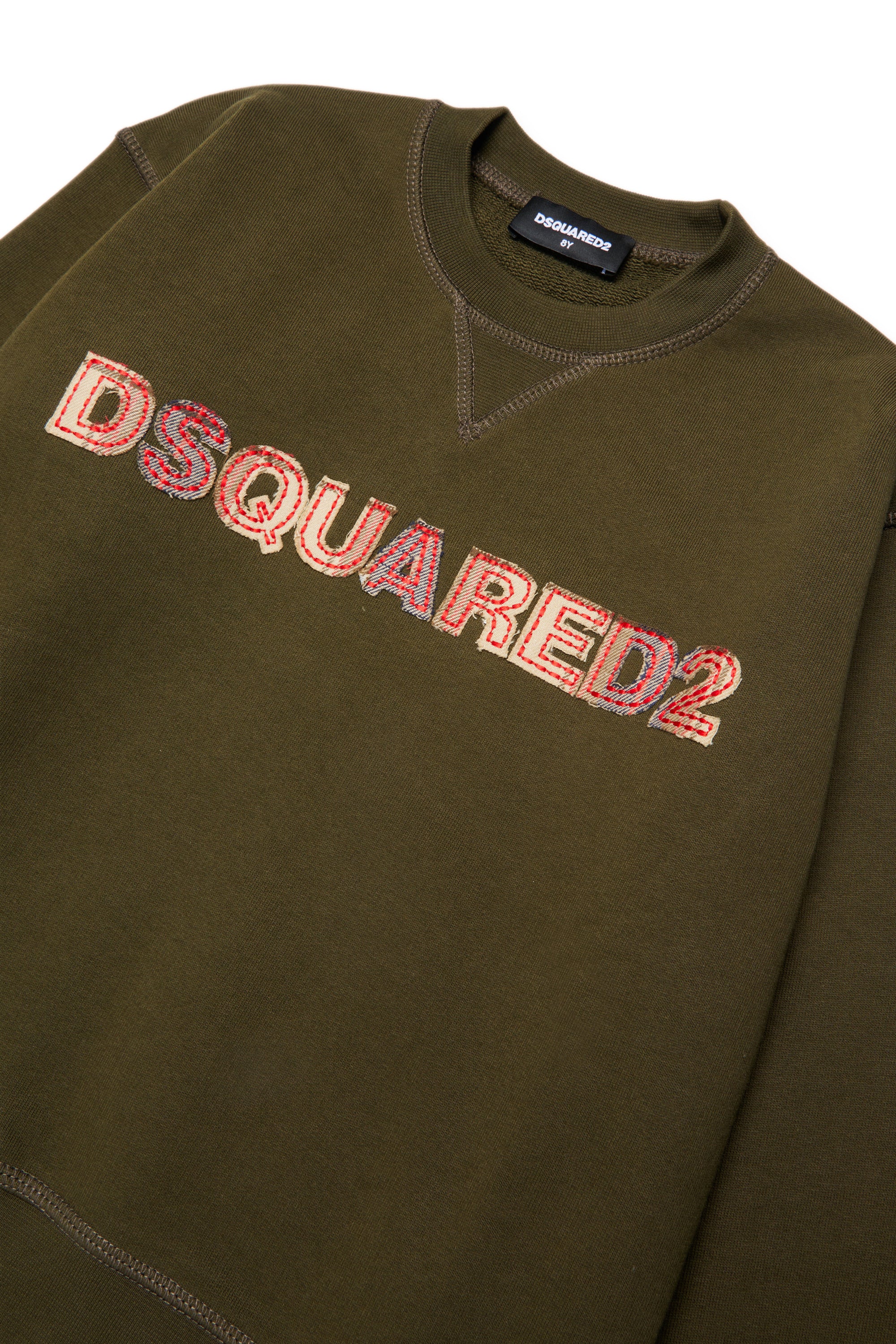 Sweatshirt mit Rundhalsausschnitt und Logo