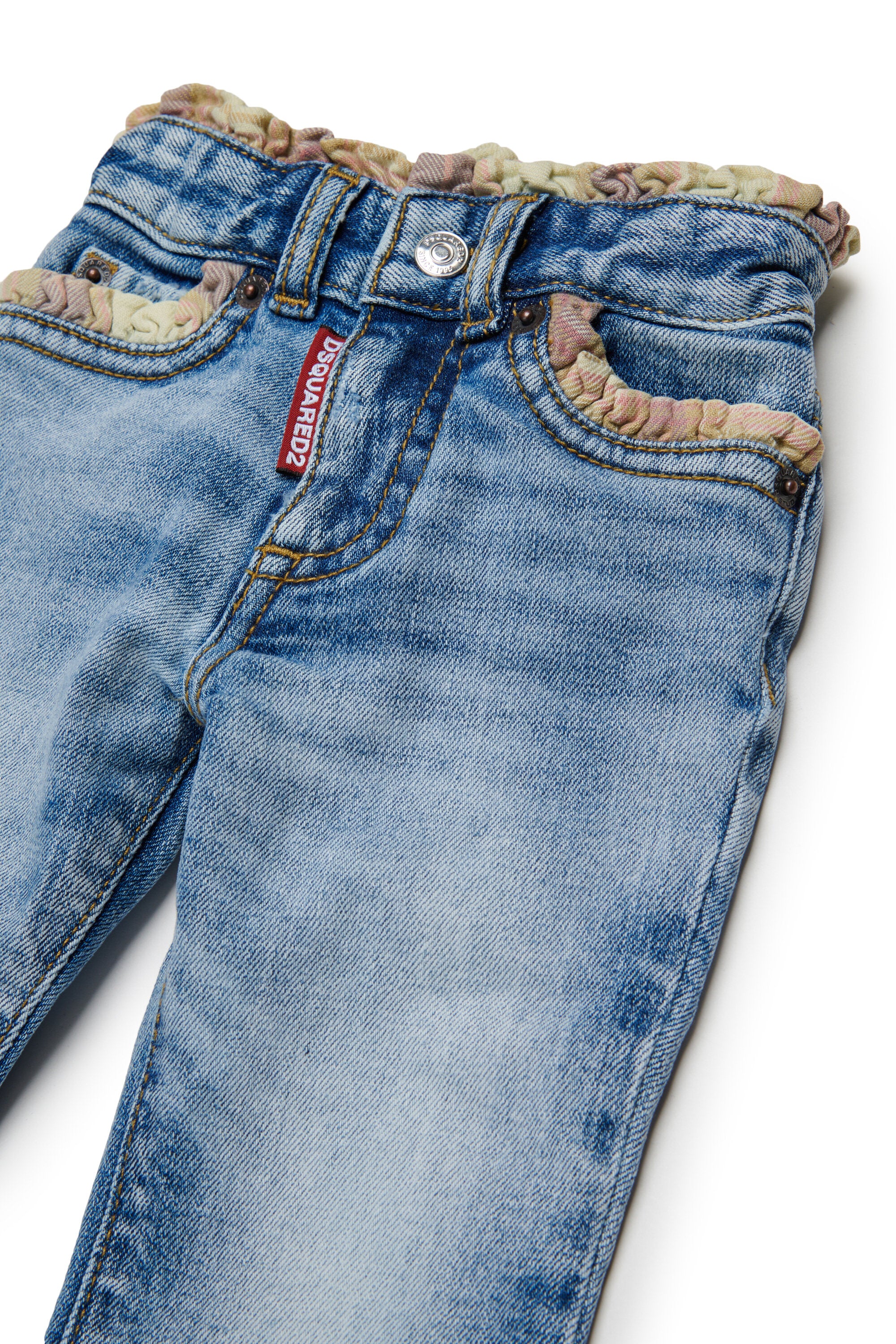 Bootcut-Jeans in hellblauer Waschung - Bell Bottom