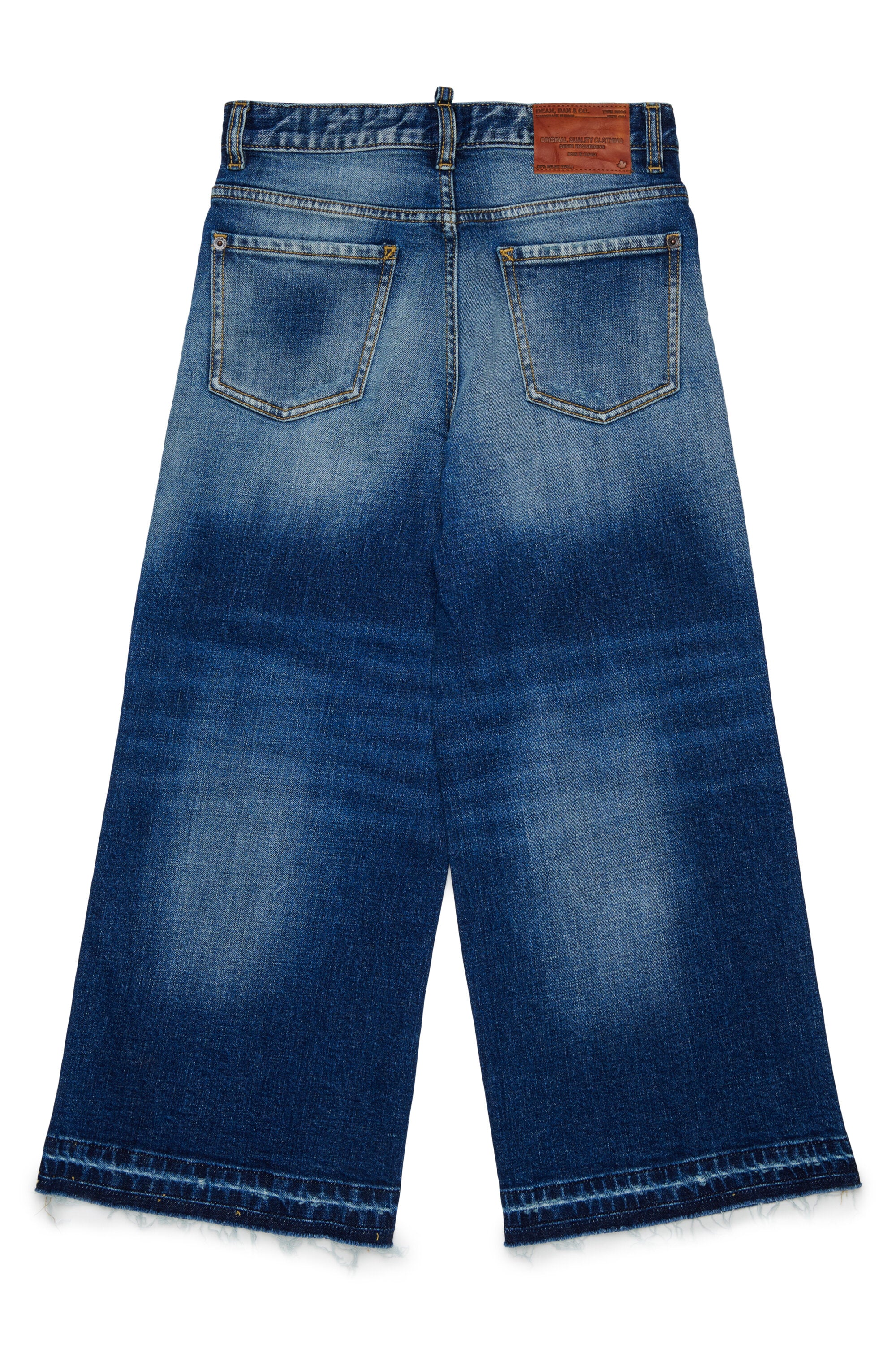 Jeans Relaxed-Passform in mittelblauer Waschung - Baggy