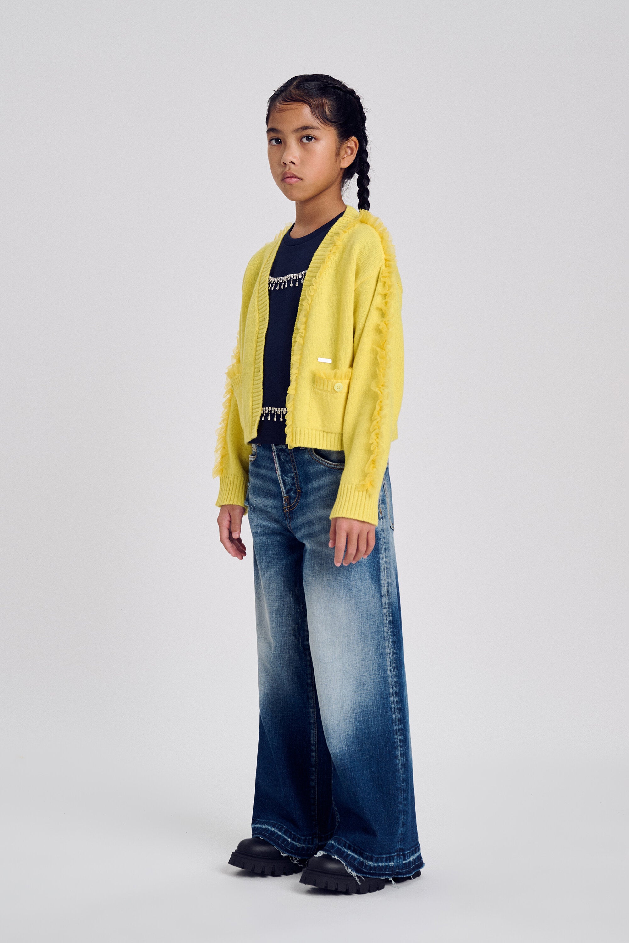 Jeans Relaxed-Passform in mittelblauer Waschung - Baggy