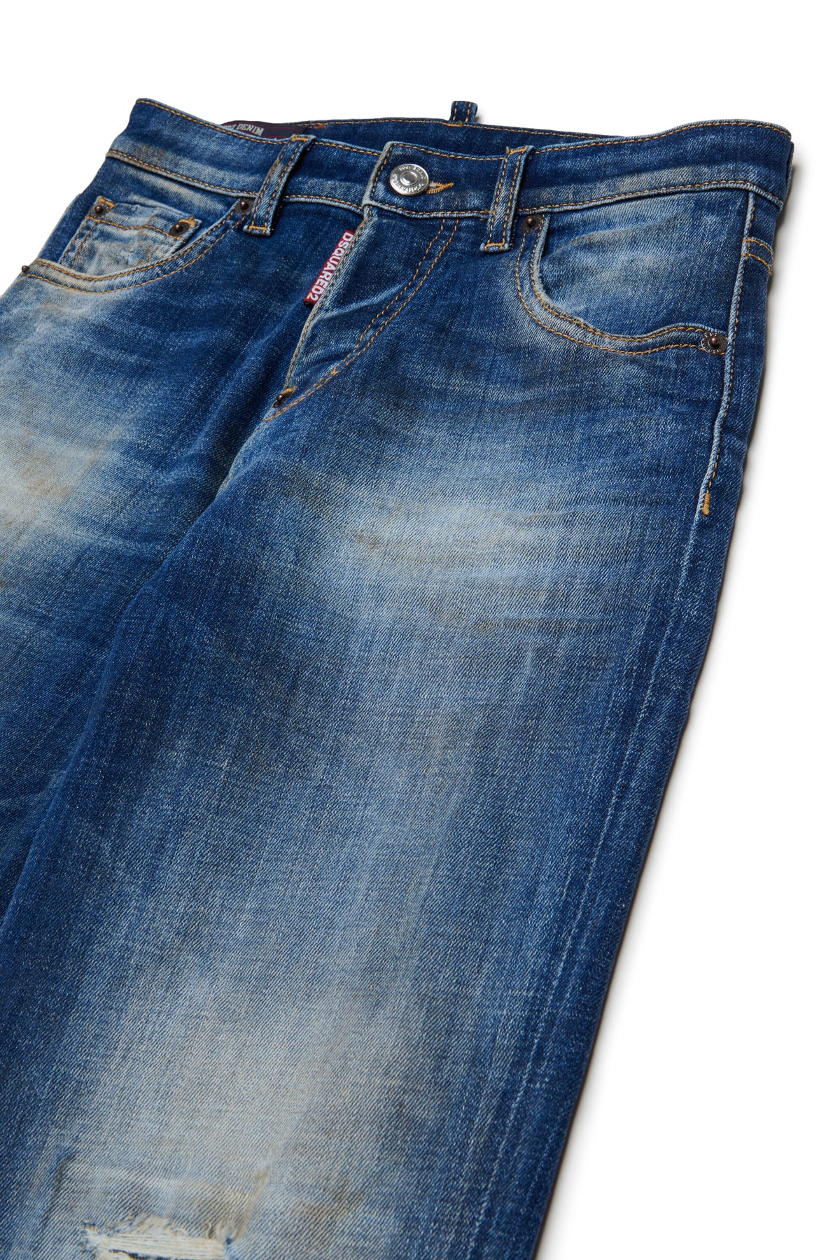 Jeans relaxed lavaggio blu chiaro - Baggy