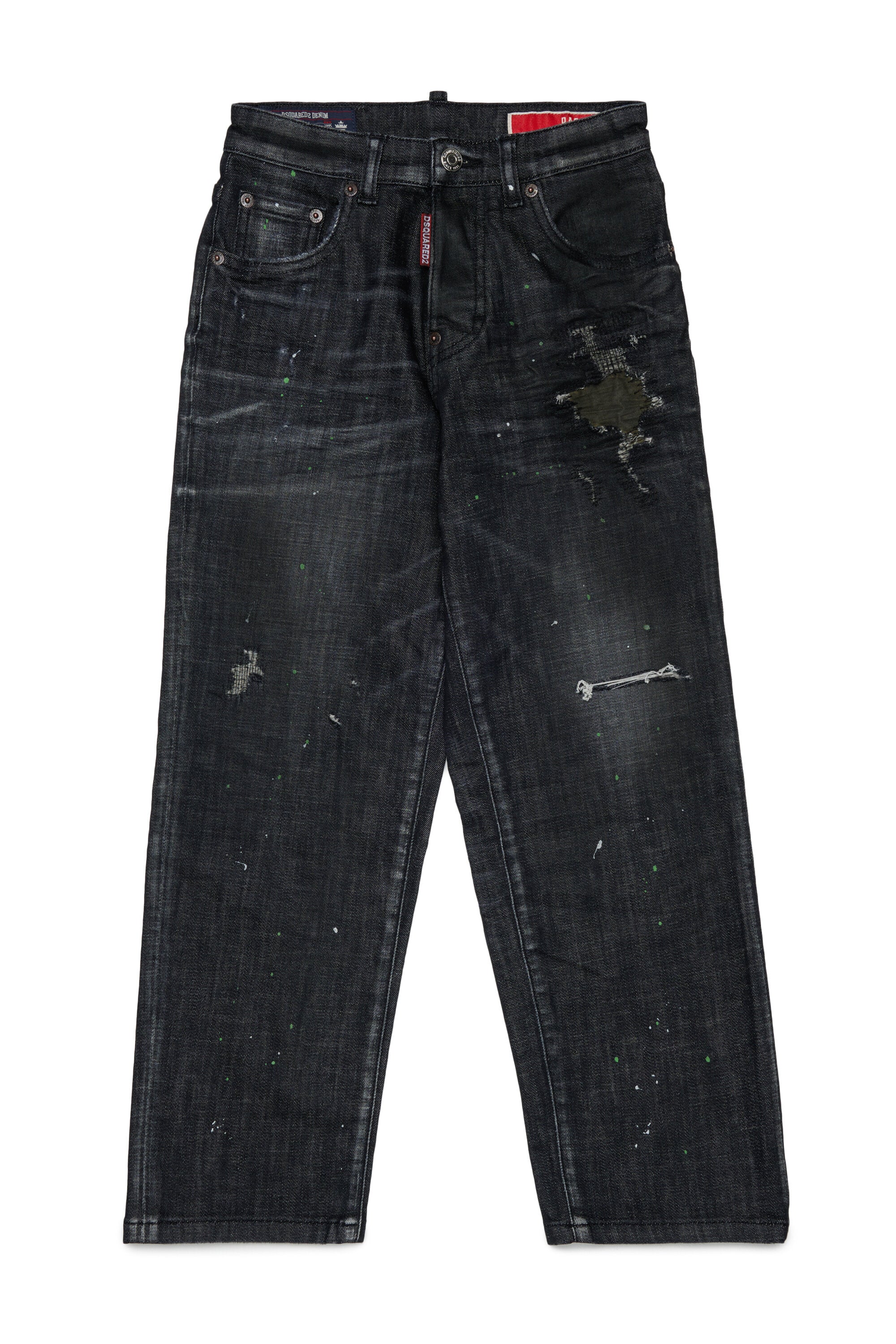 Jeans relaxed lavaggio nero - Baggy