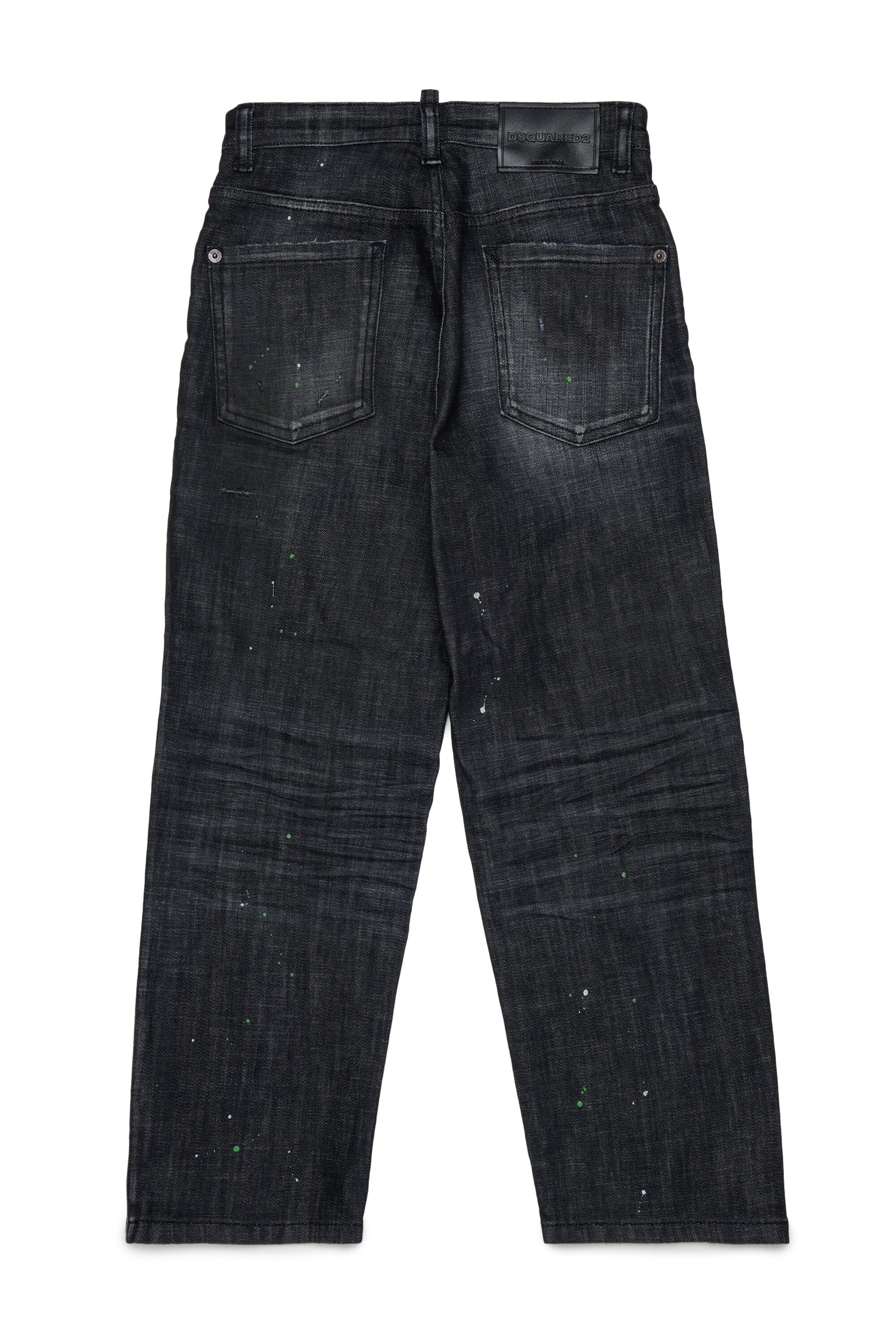 Jeans relaxed lavaggio nero - Baggy