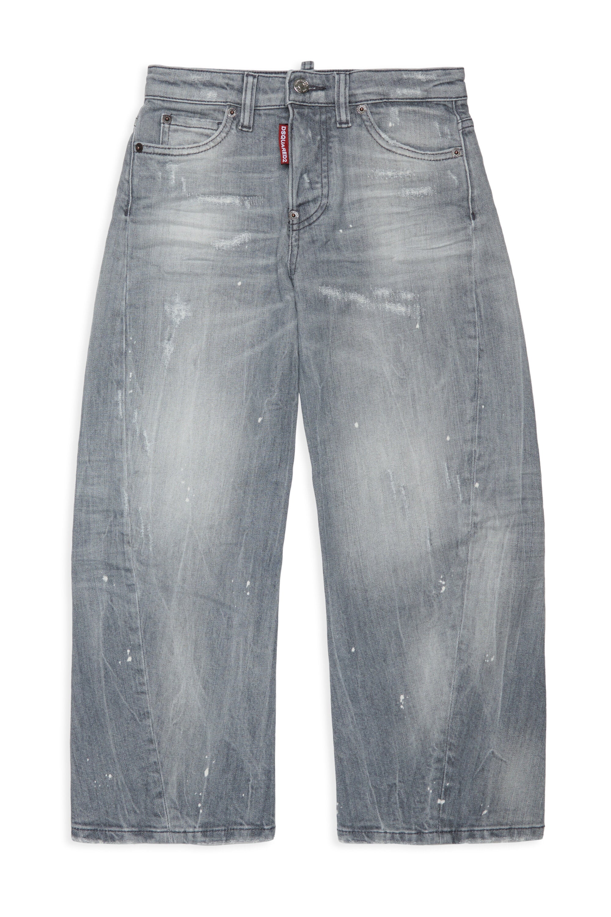 Jeans Relaxed-Passform in grauer Waschung - Loose Twist