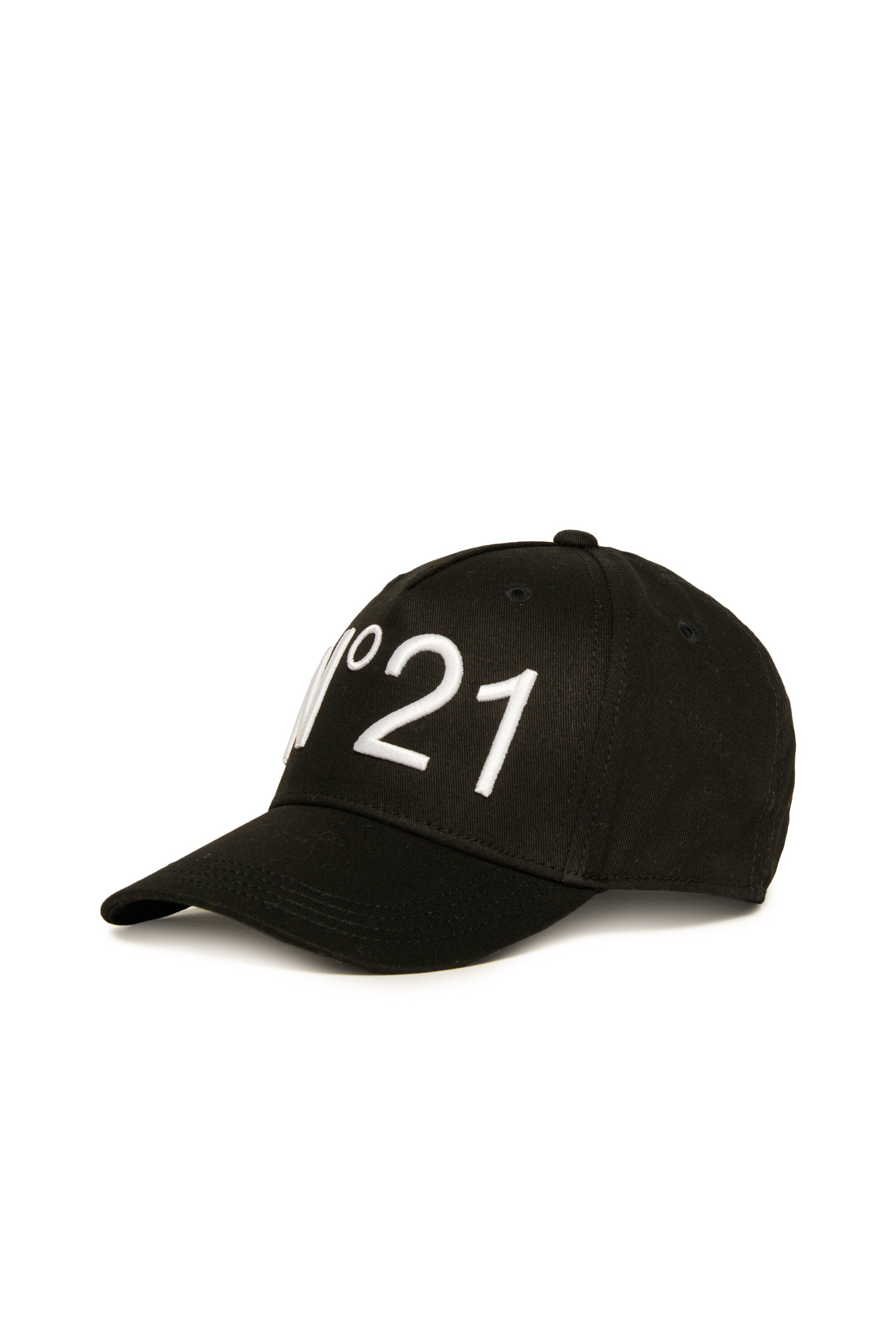 Cappello da baseball in gabardina con logo