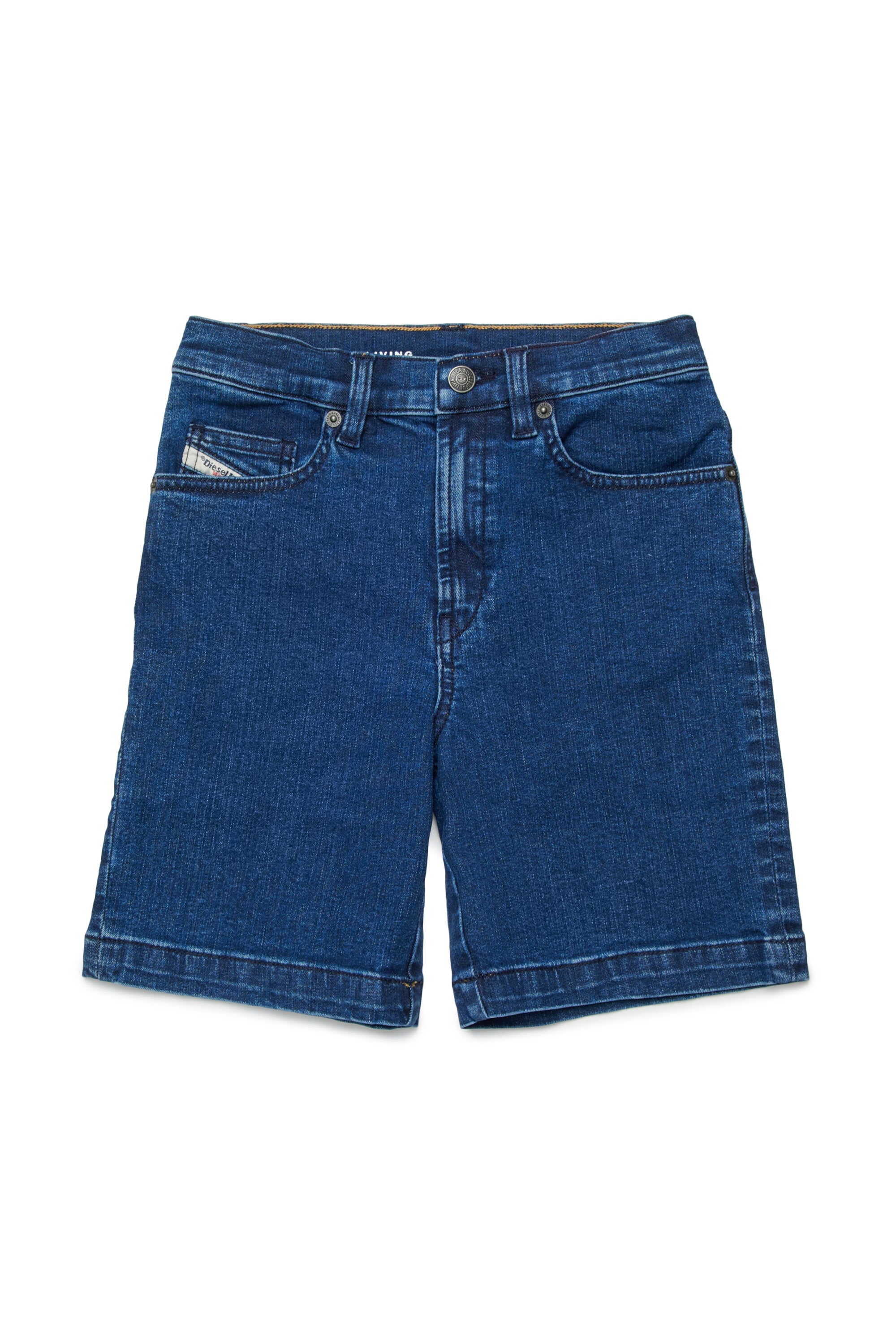Fünf-Taschen-Jeansshorts