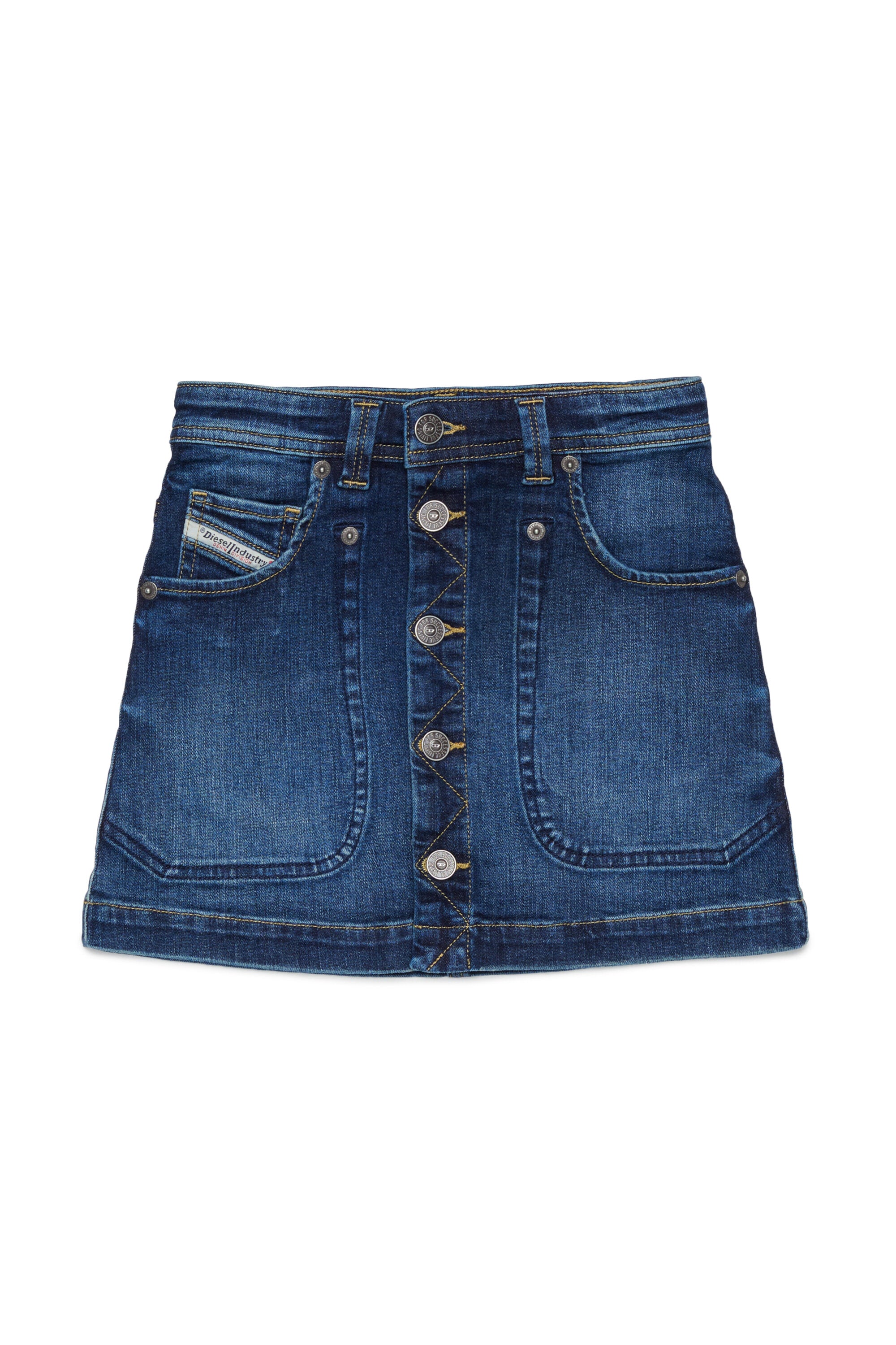 Minirock aus Denim