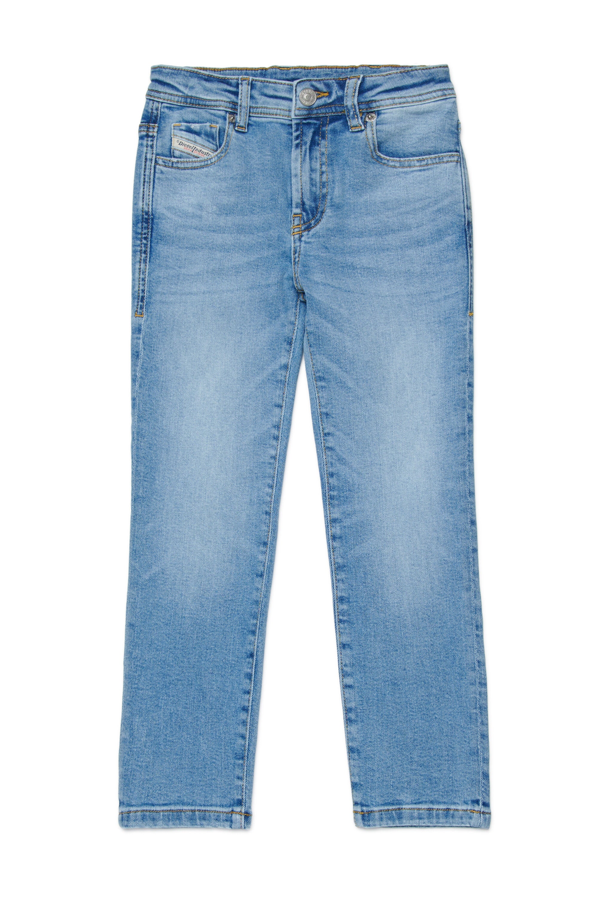 Jeans slim fit lavado azul claro - 2004