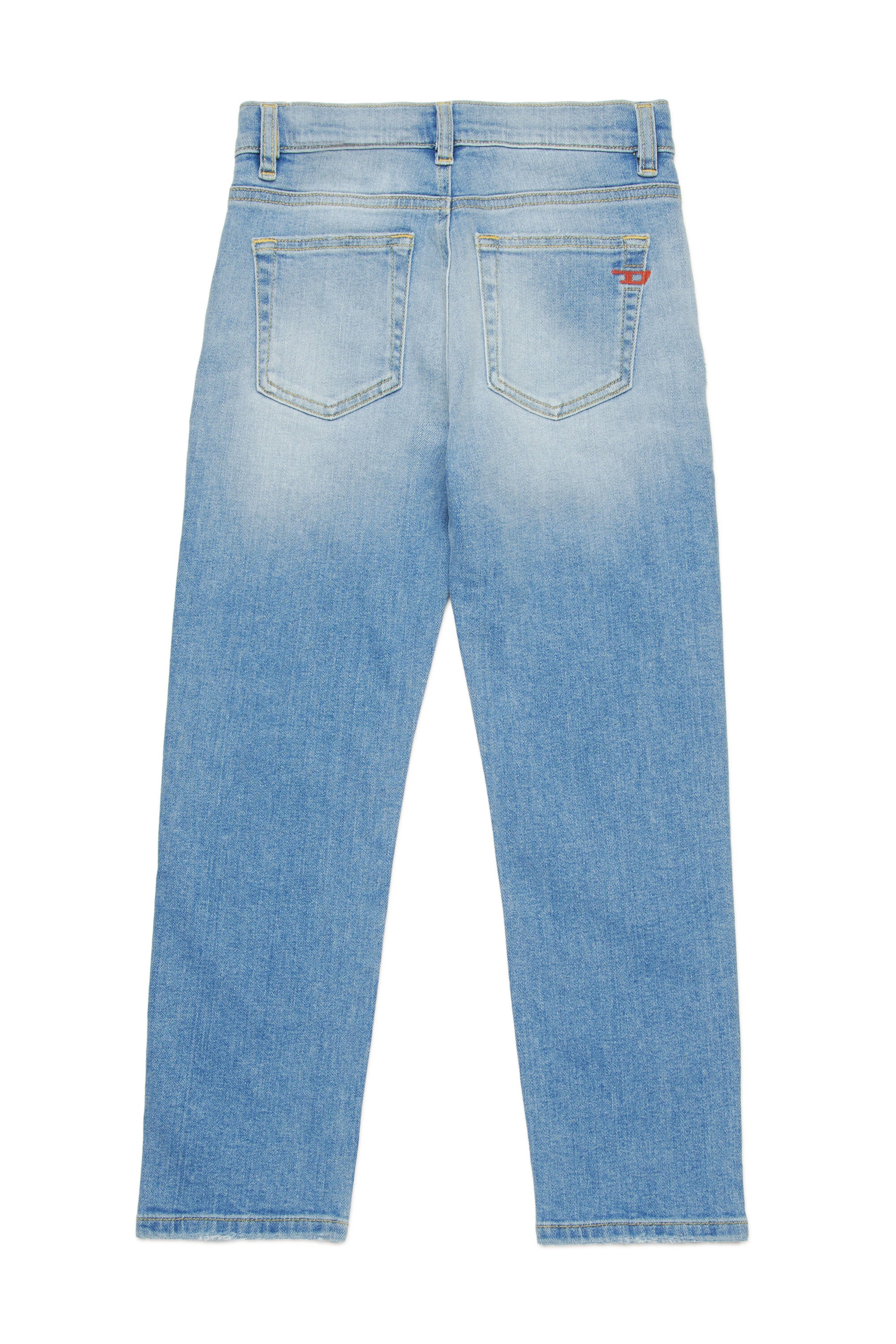 Jeans straight chiaro con abrasioni - 2020 D-Viker