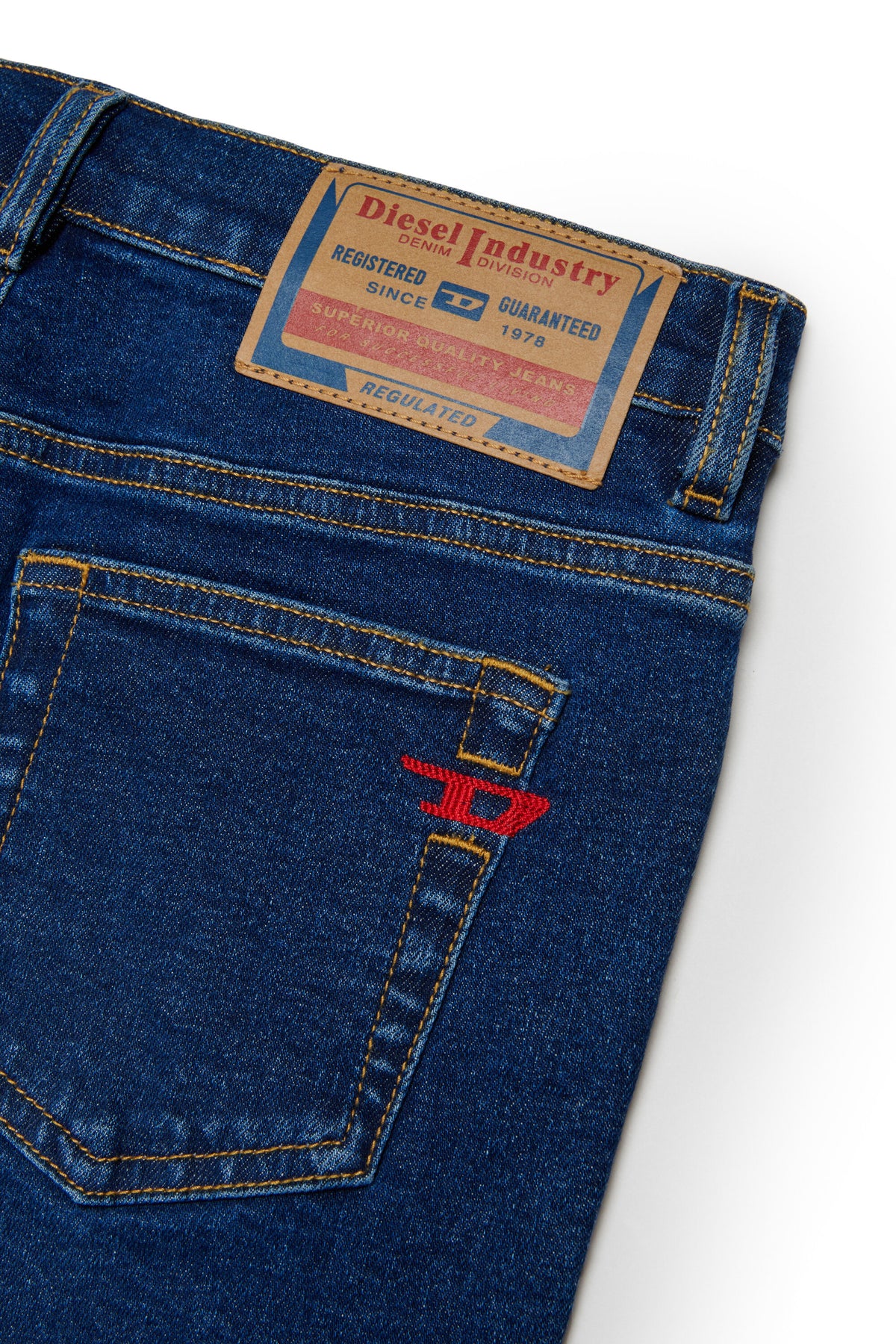 Jean regular fit bleu moyen - 2020 D-Viker