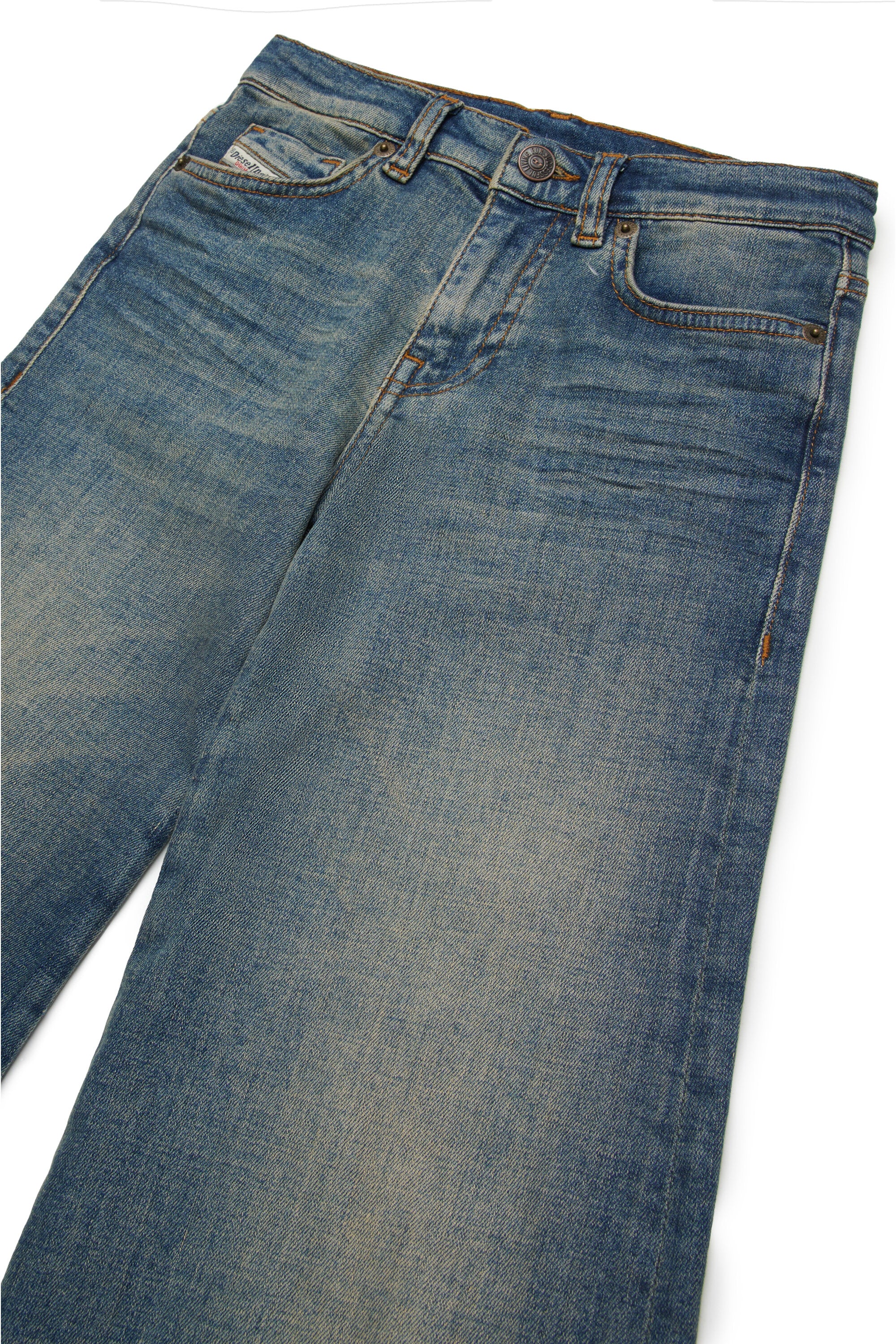 Jeans flare à effet usé - 1978