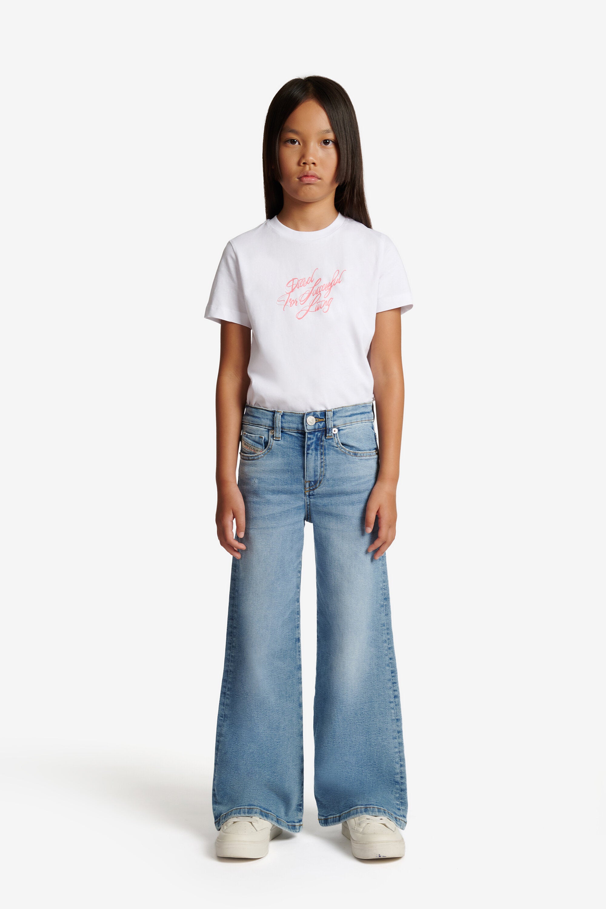 Flare-Fit-Jeans, hellblaue Waschung - 1978
