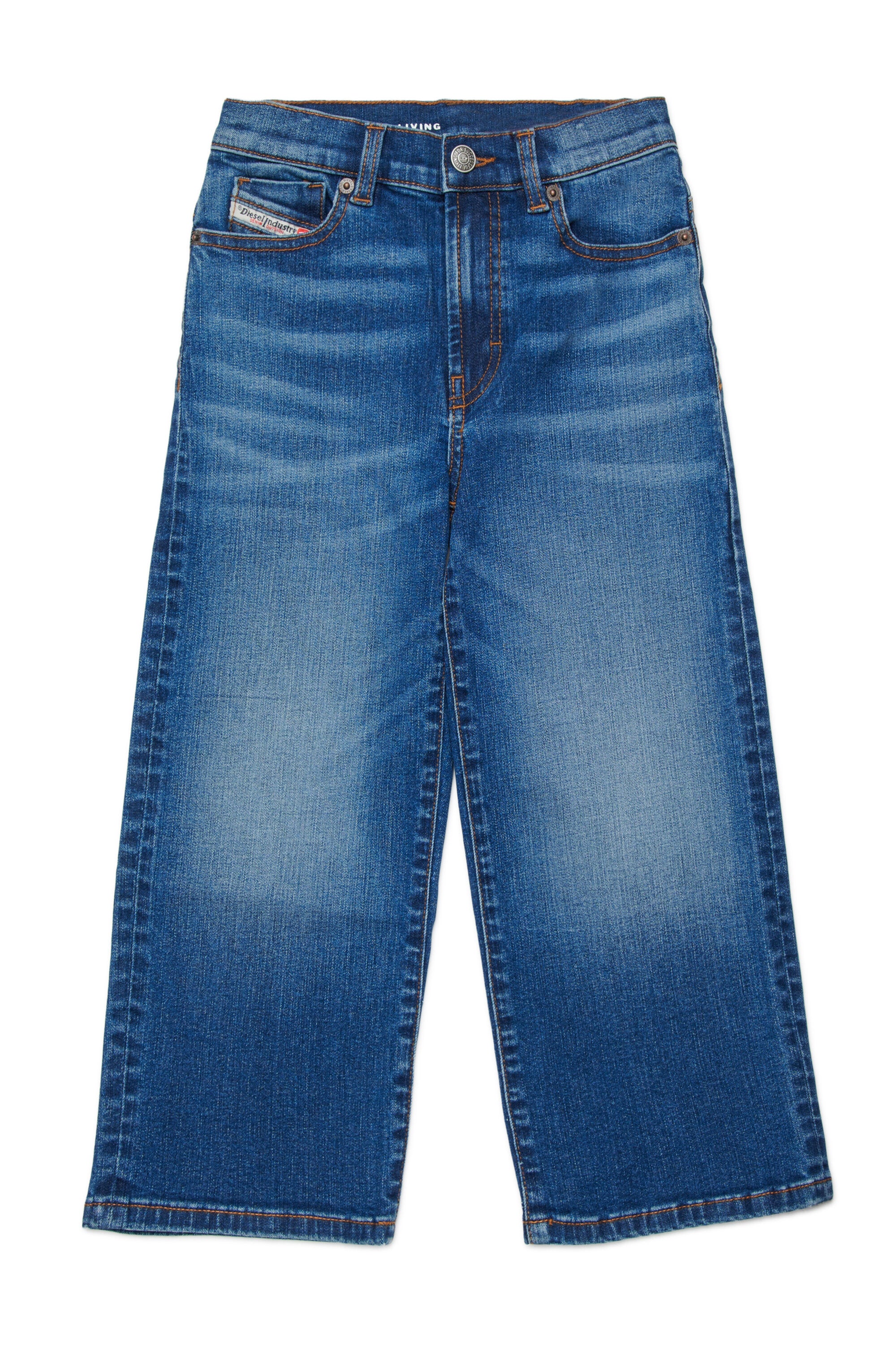 Mittelblaue regular Jeans - 2000