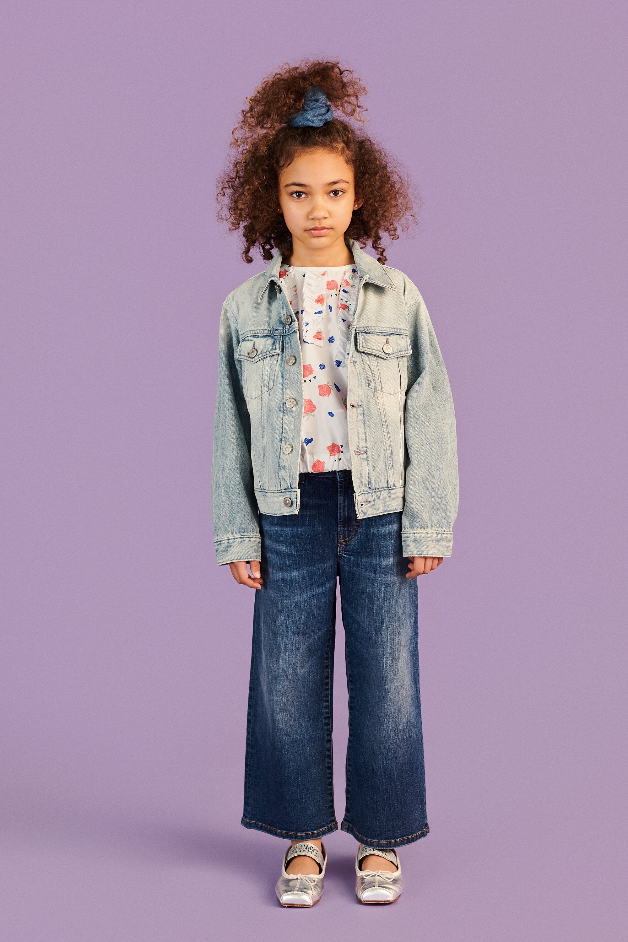 Mittelblaue regular Jeans - 2000