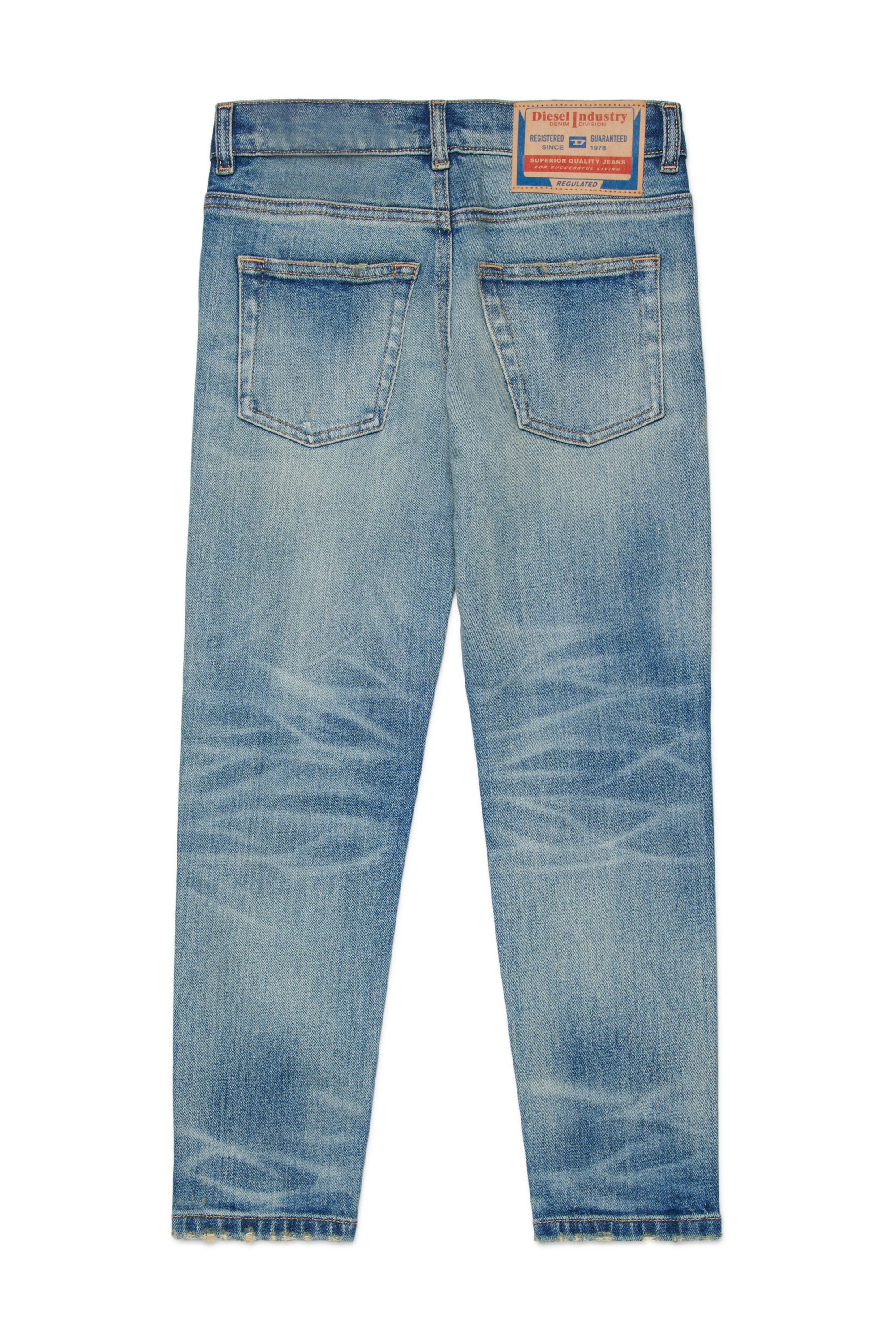 Jean regular fit délavé bleu clair - D-Lucas