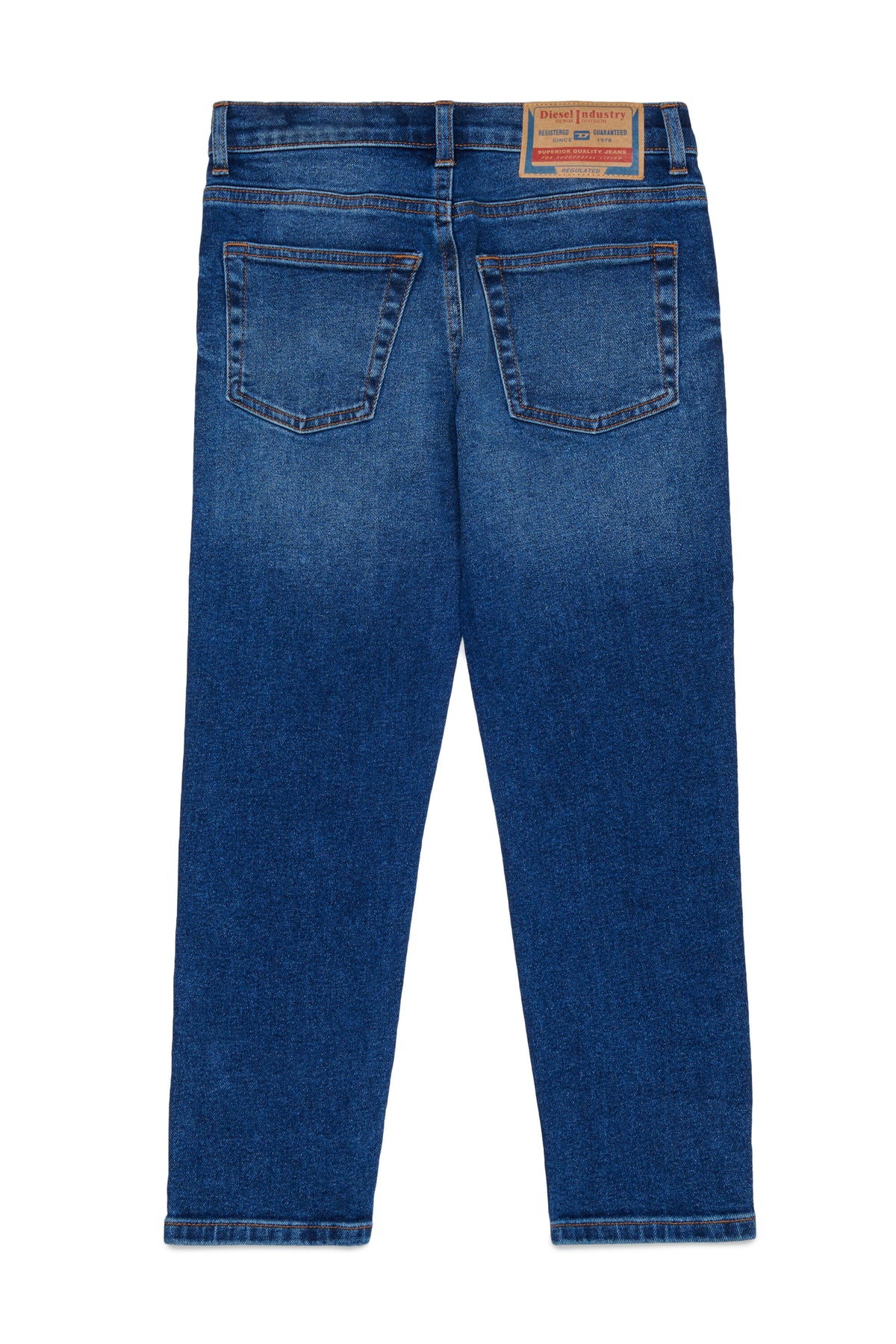 Jeans coupe regular bleu moyen - D-Lucas