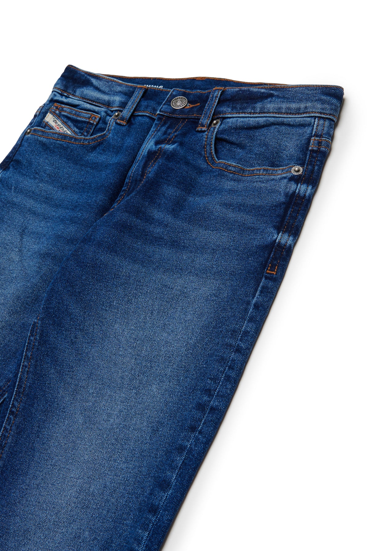 Jeans coupe regular bleu moyen - D-Lucas