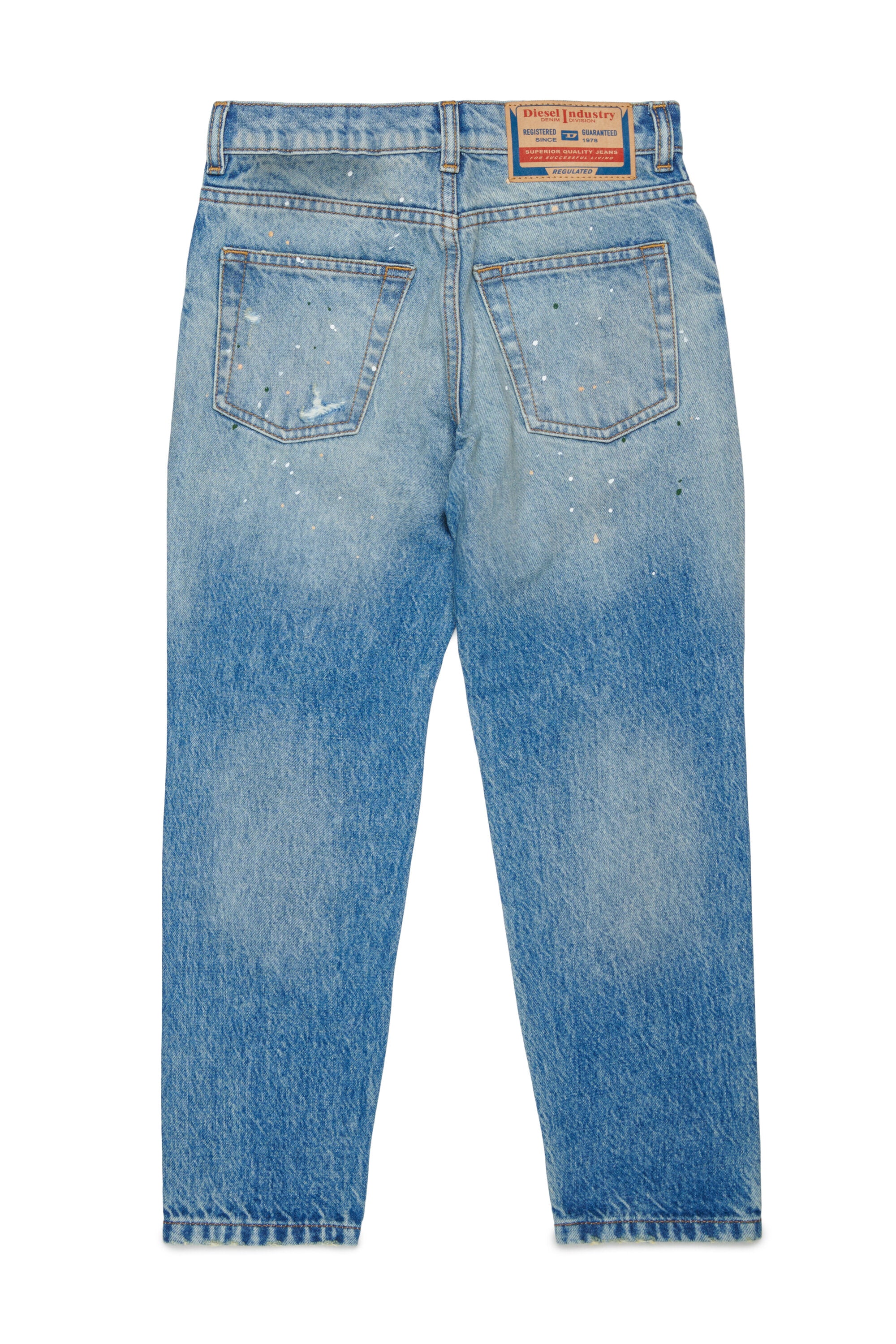 Jeans regular fit lavaggio blu chiaro - D-Lucas