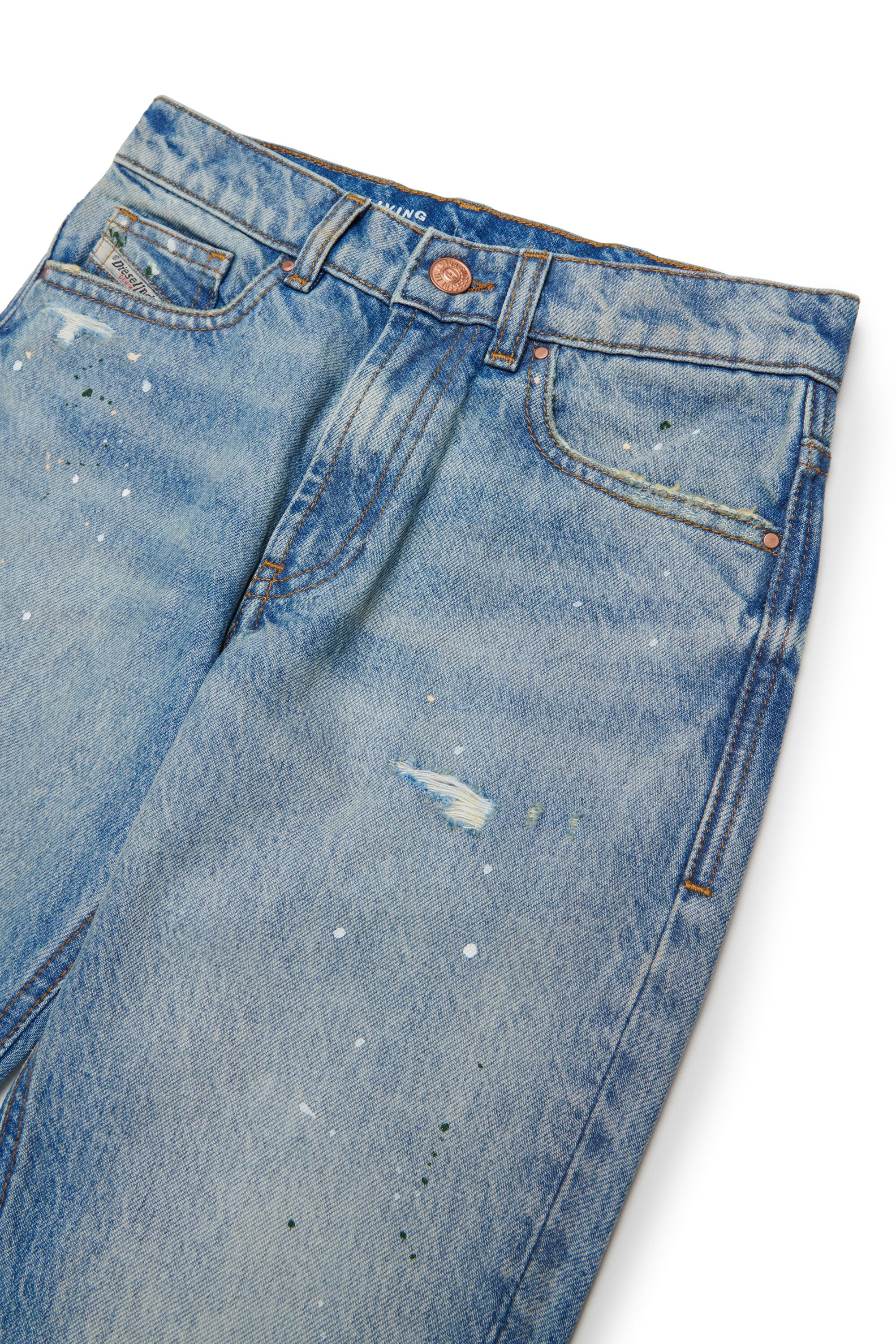 Jeans regular fit lavaggio blu chiaro - D-Lucas