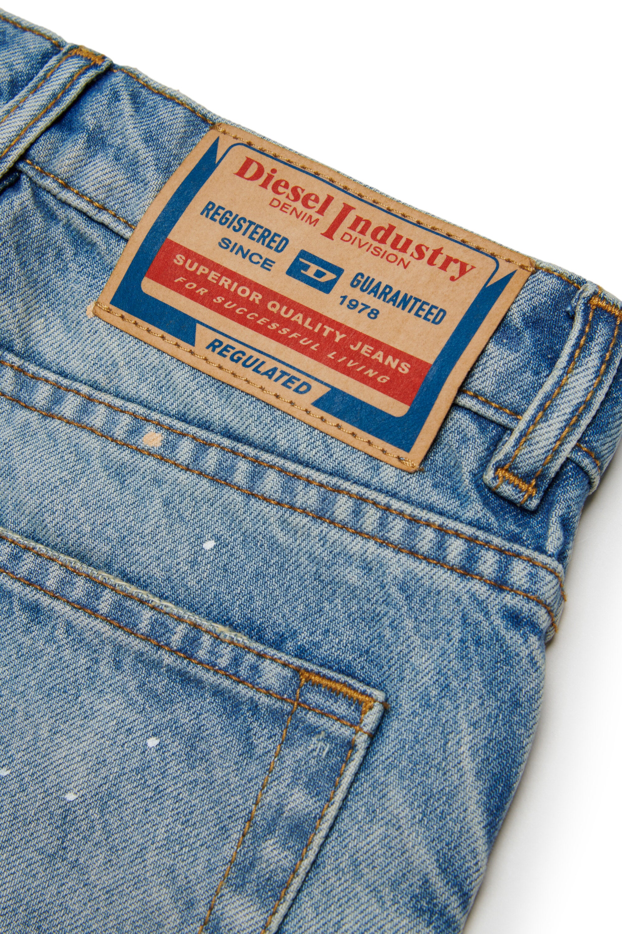 Jeans regular fit lavaggio blu chiaro - D-Lucas