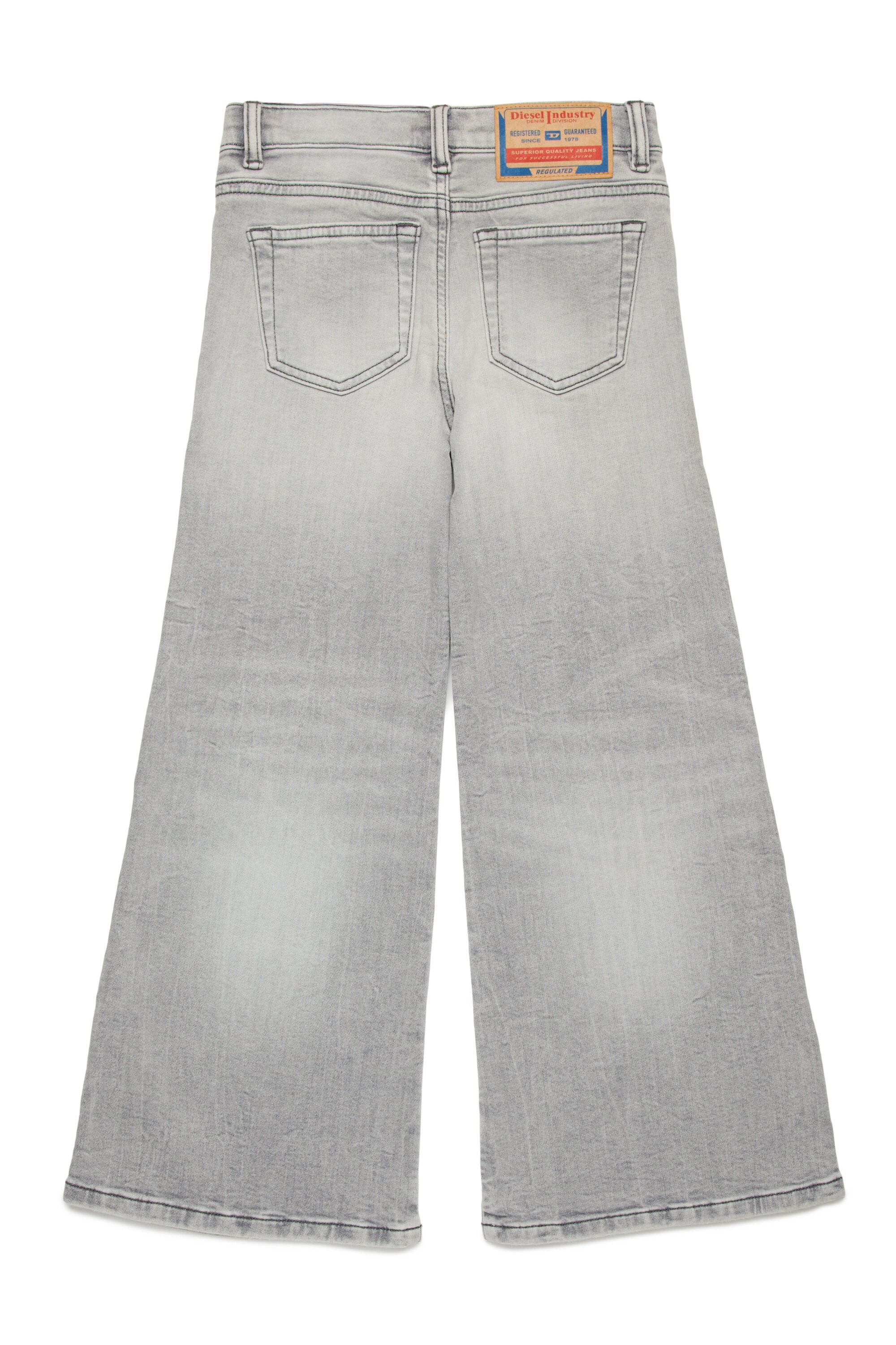 JoggJeans® flare gris avec déchirures - 1978