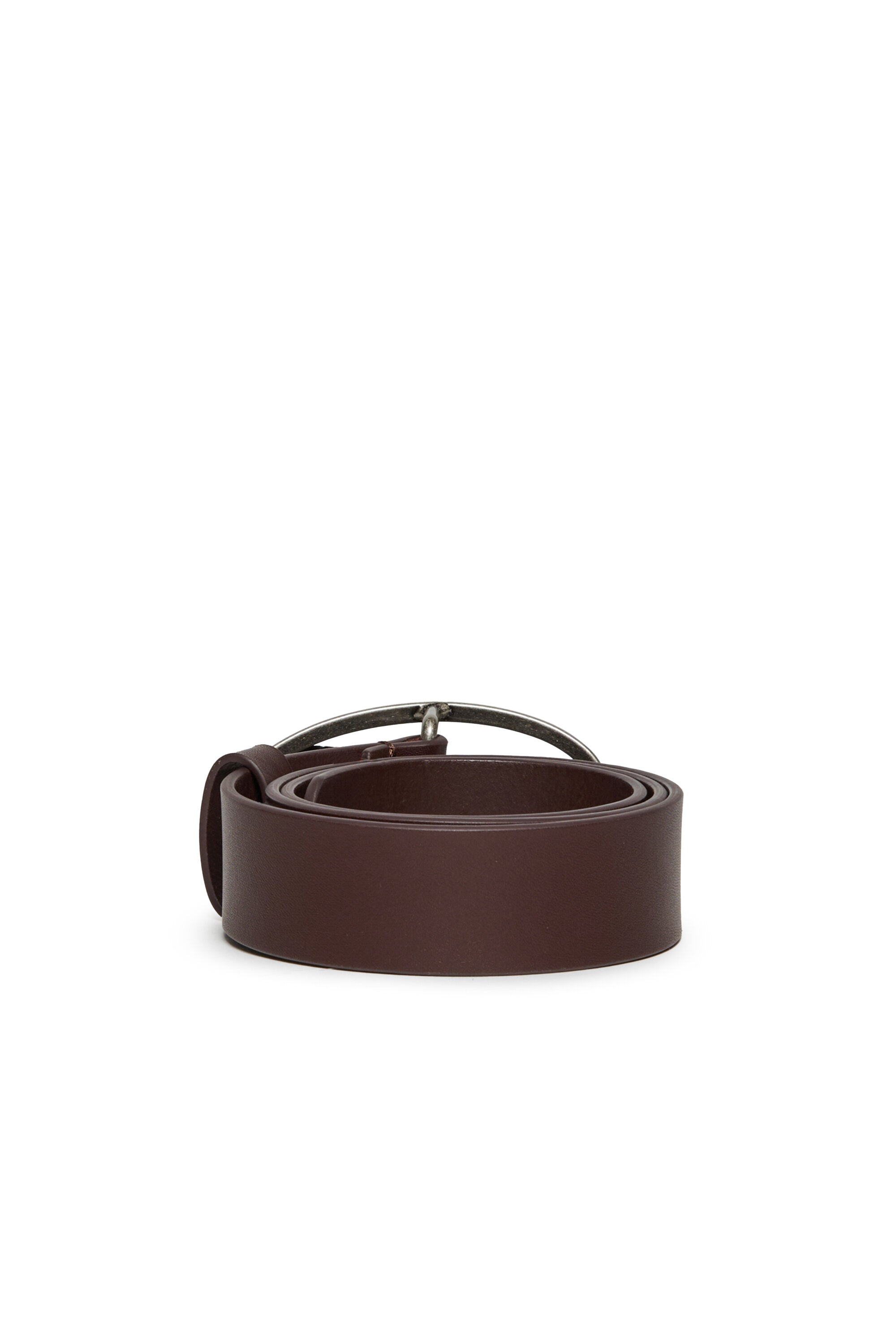 Ceinture en cuir avec logo