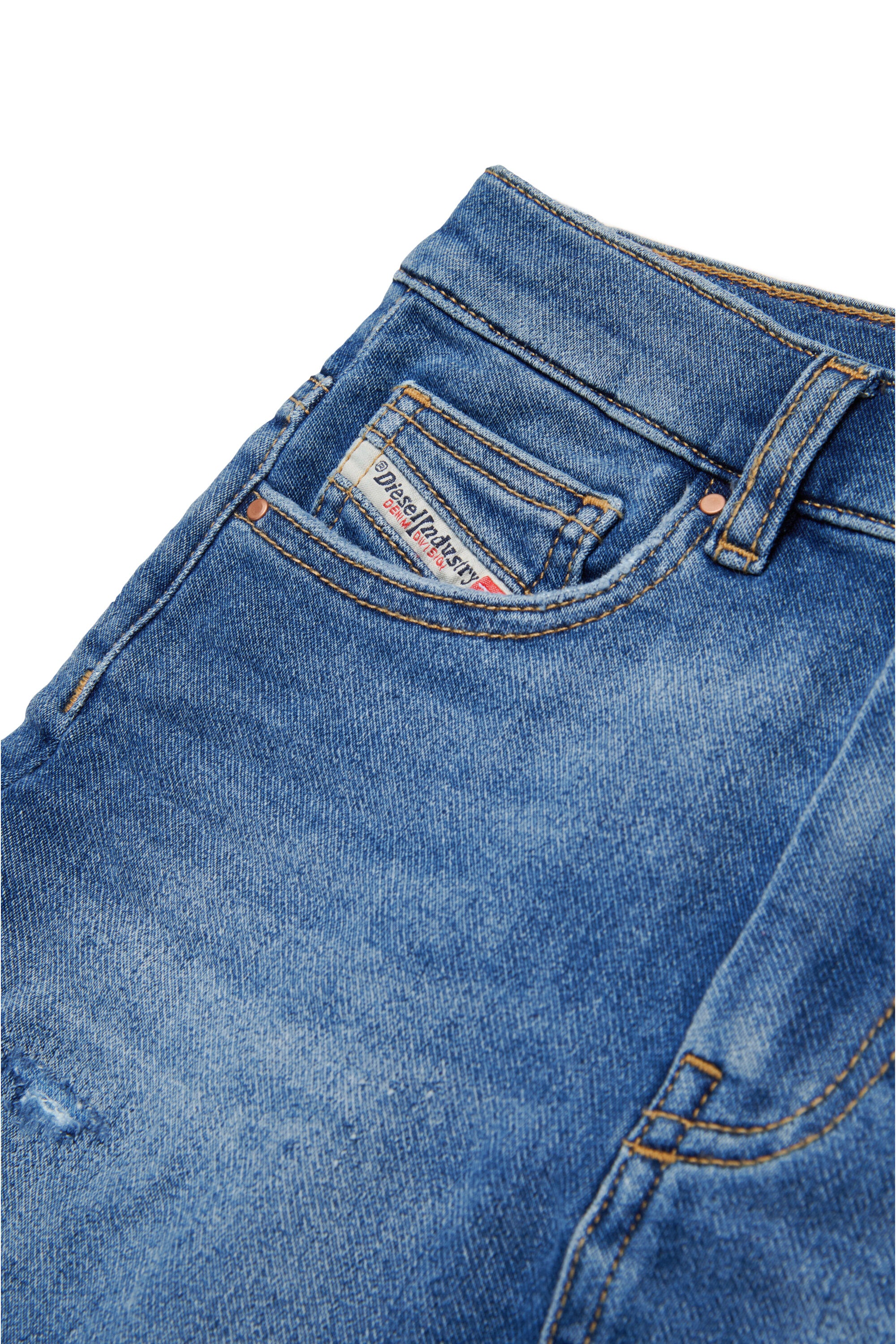 Jupe JoggJeans® bleu moyen avec déchirures