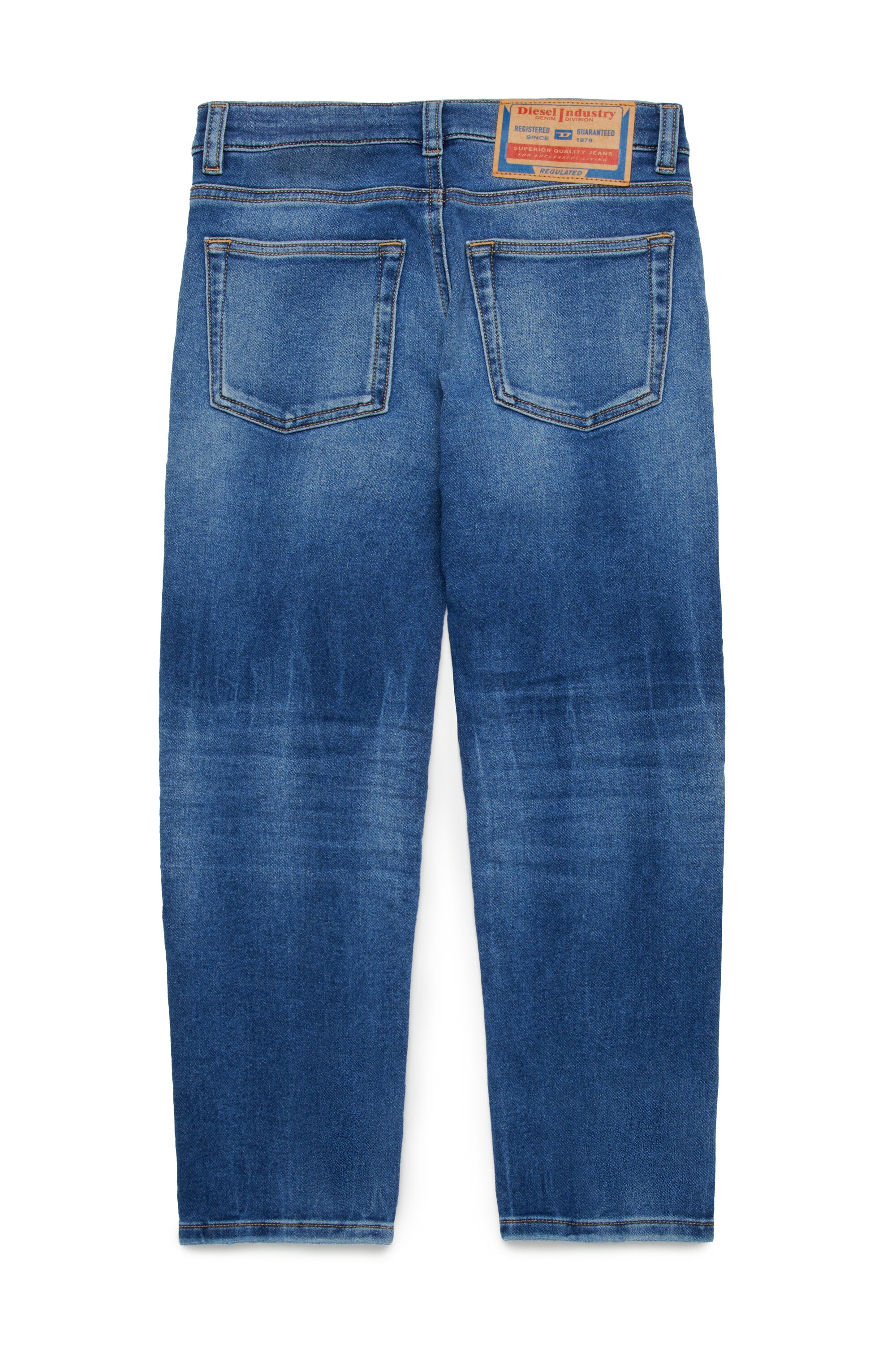 JoggJeans® straight blu medio con rotture - 2010