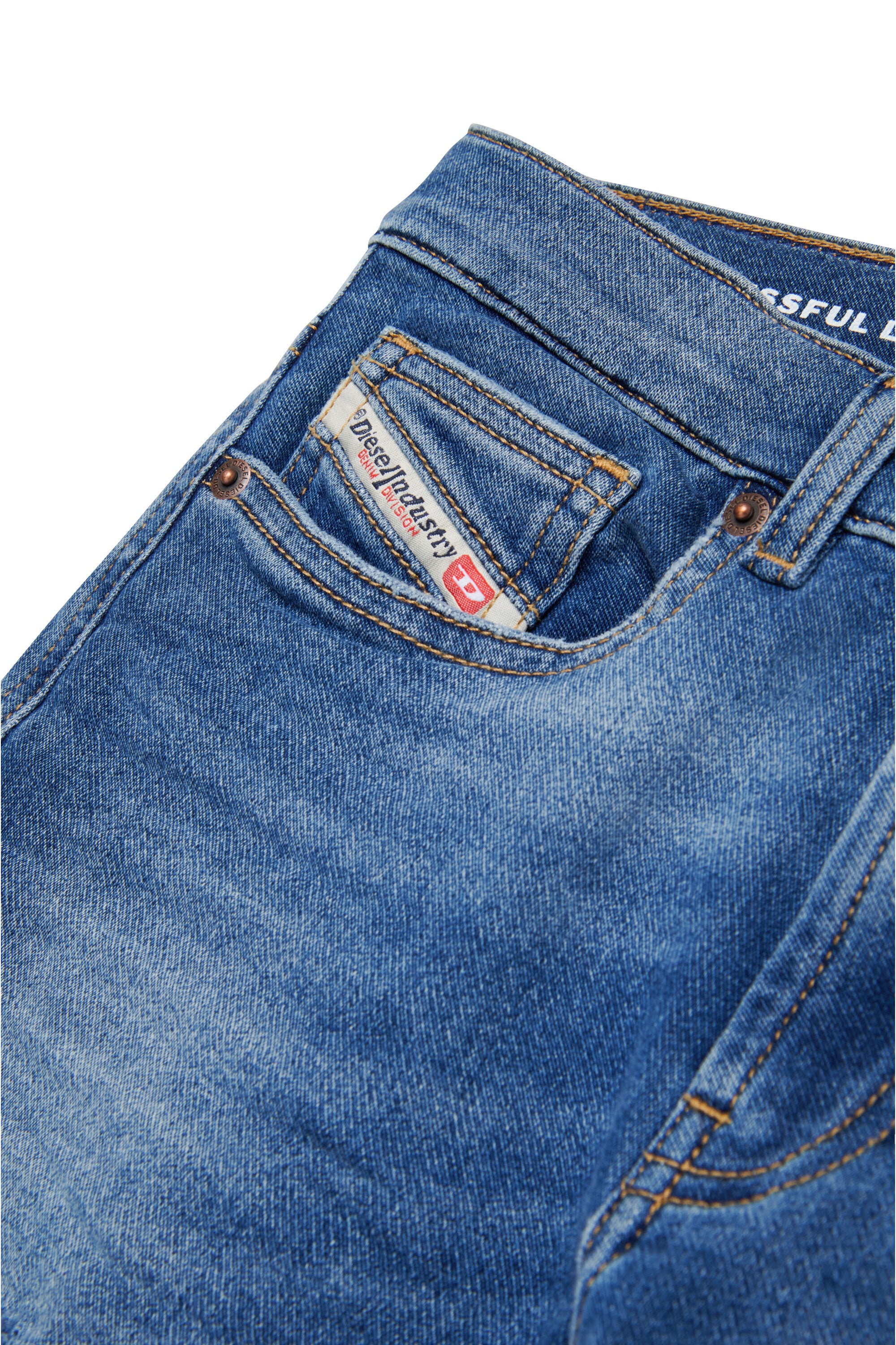 JoggJeans® straight blu medio con rotture - 2010