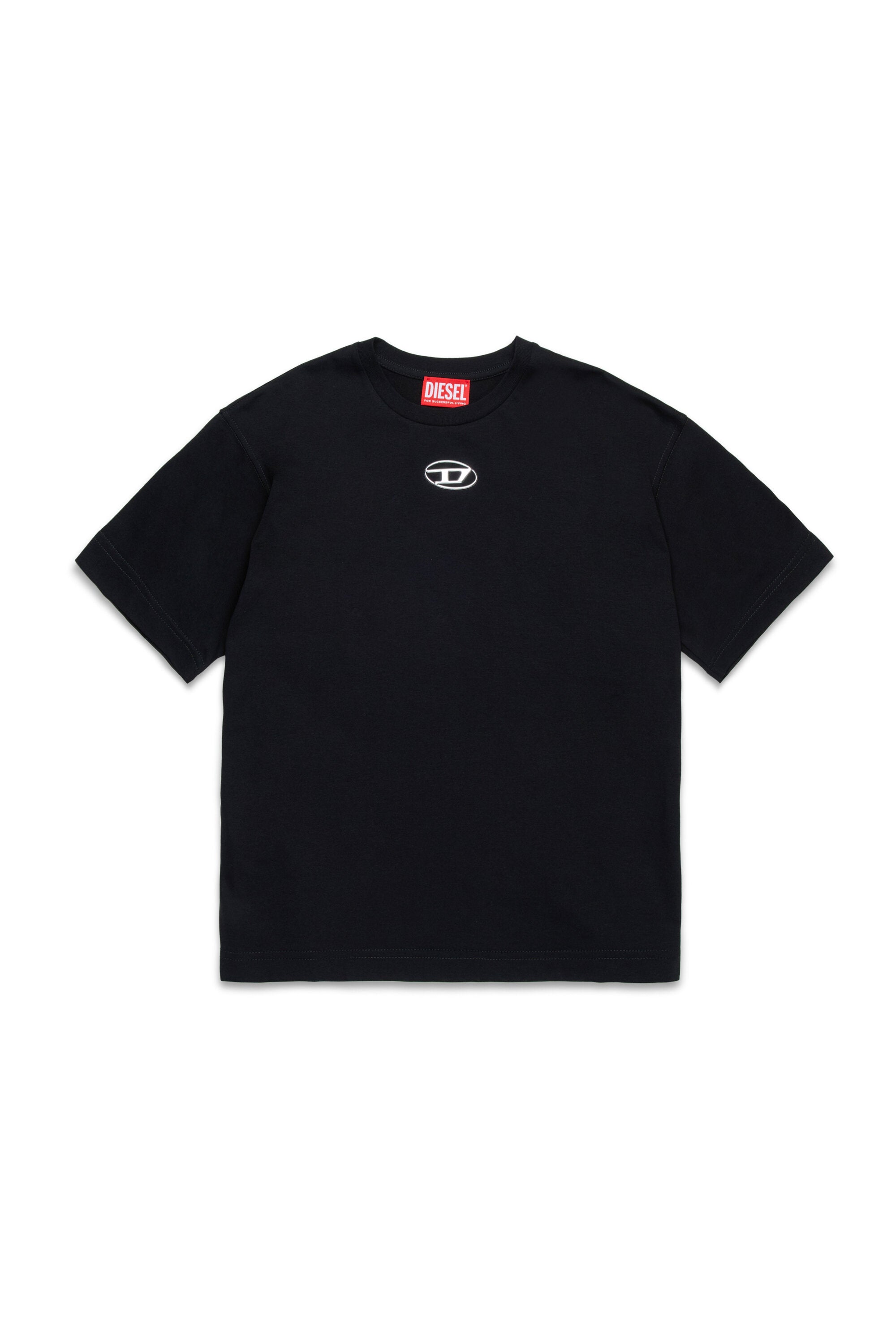 DIESEL boys' oval D T-shirt | BRAVE KID