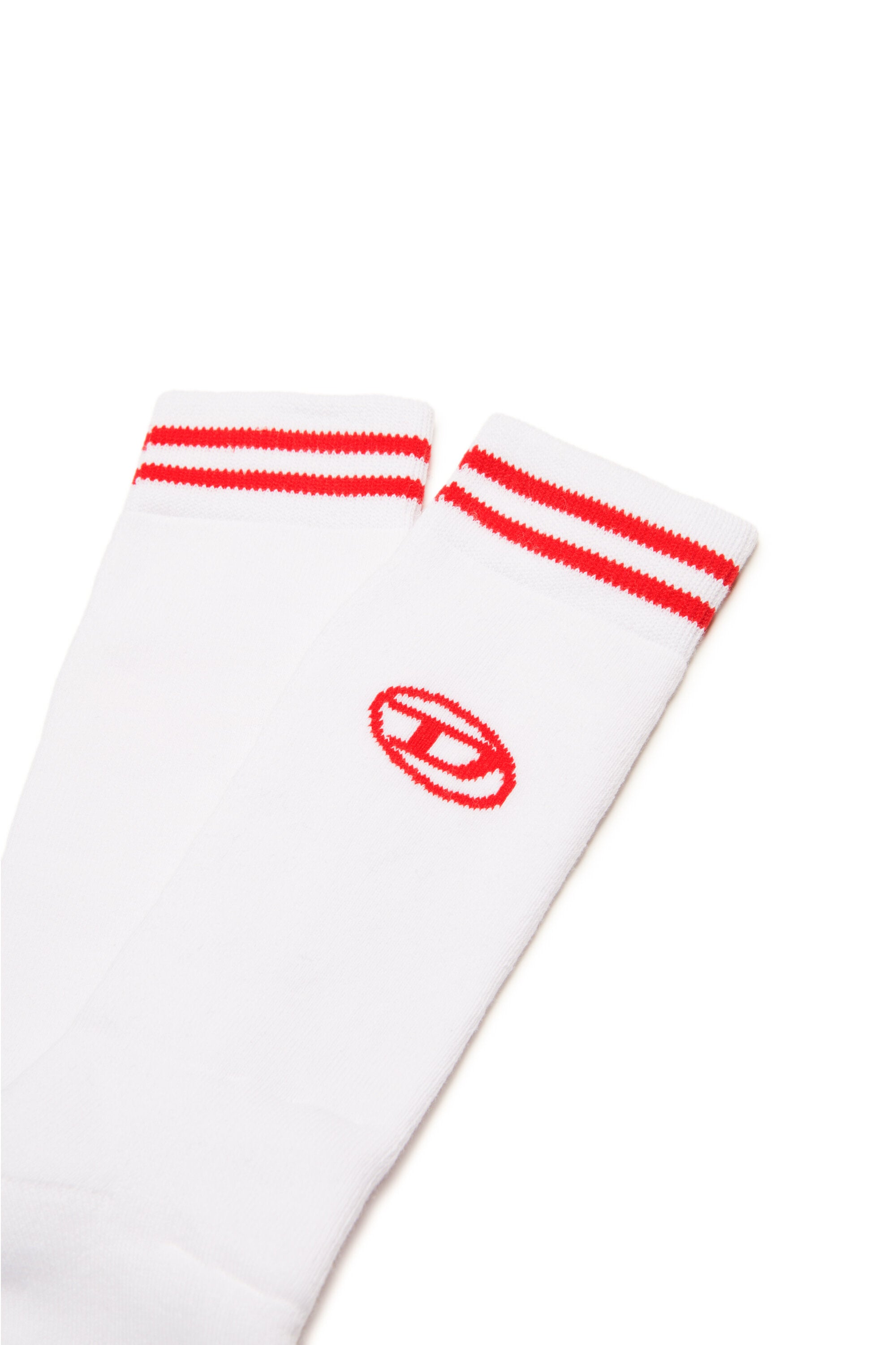 Lot de deux paires de chaussettes avec logo oval D