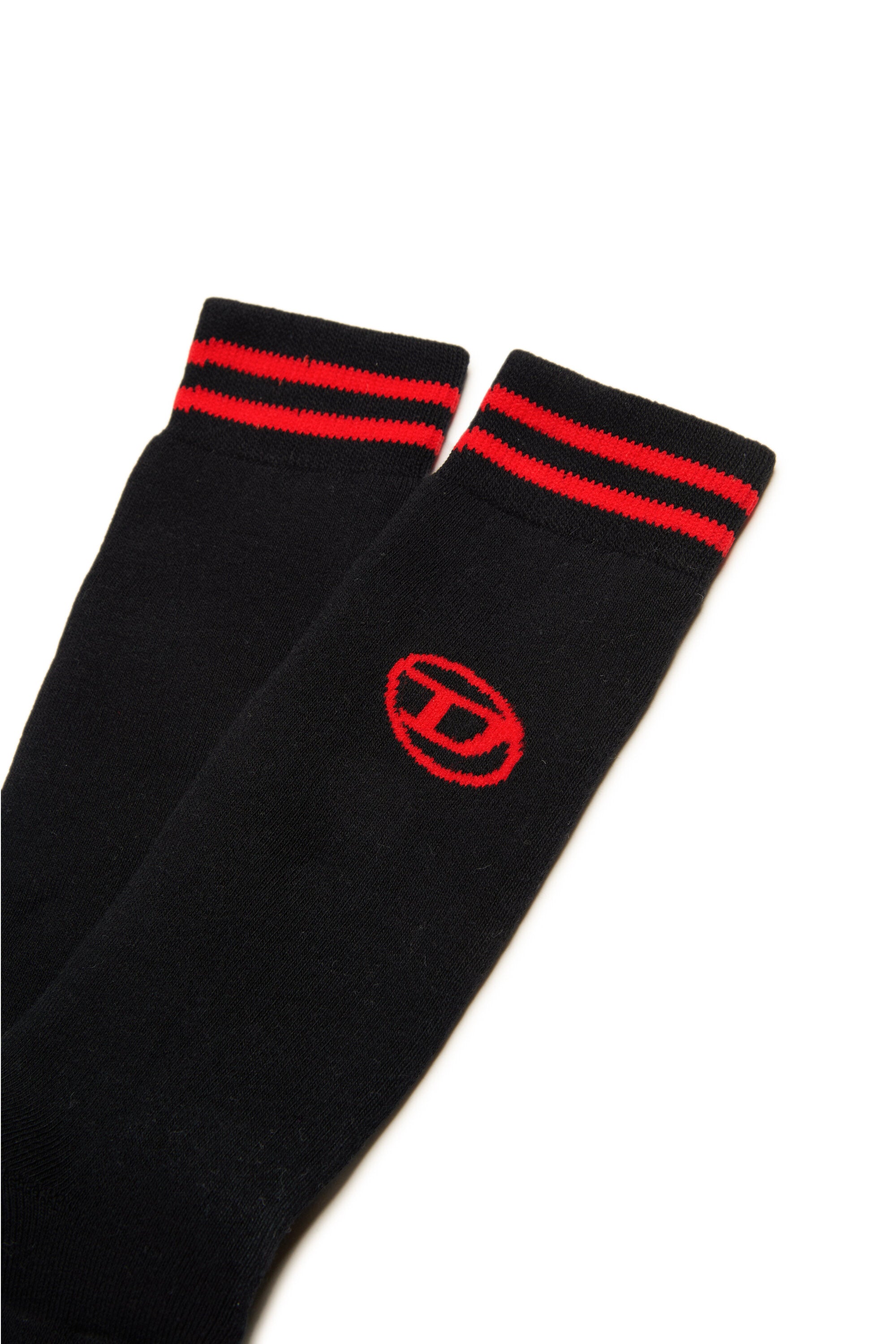 Lot de deux paires de chaussettes avec logo oval D