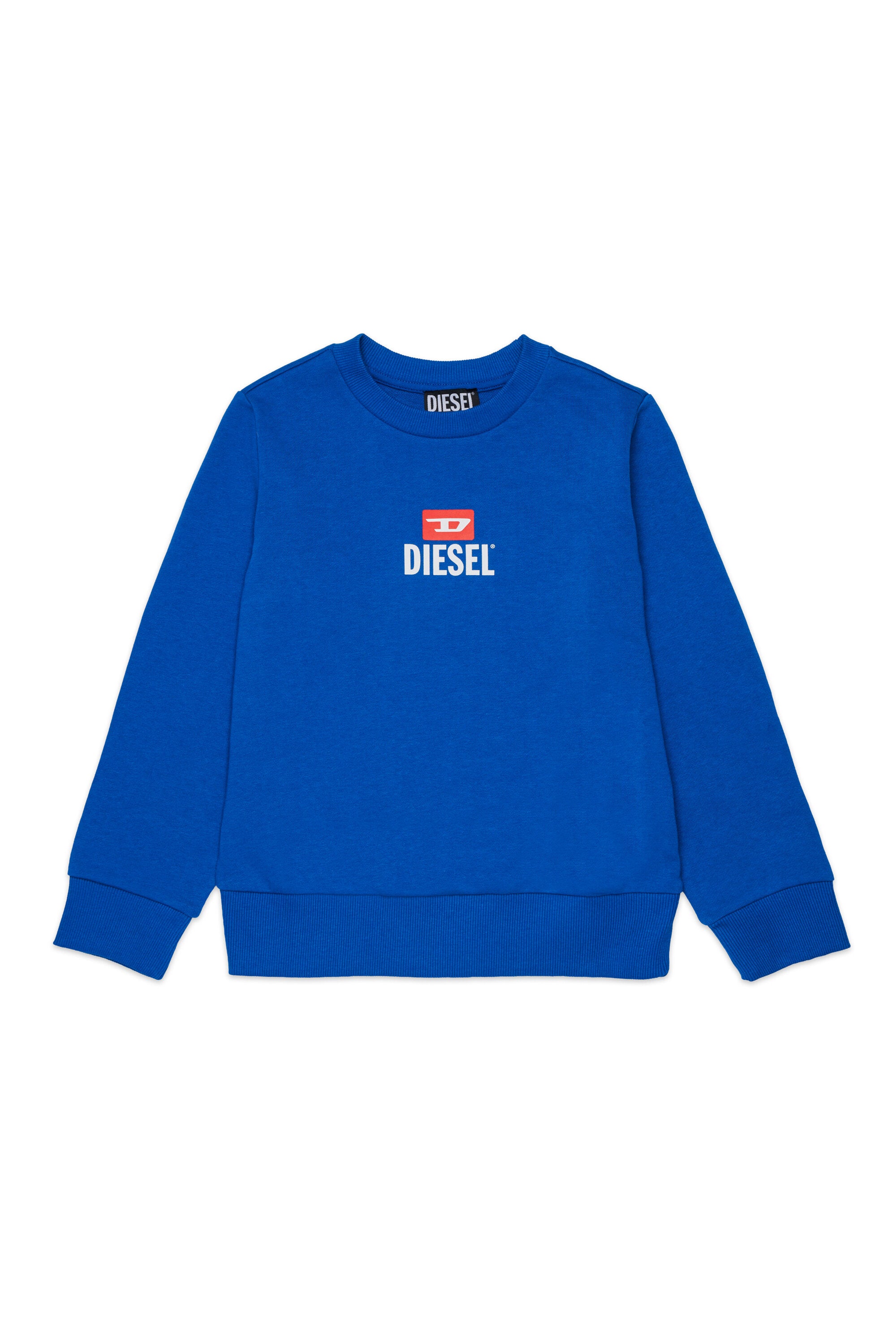 Sweatshirt mit Rundhalsausschnitt und Logo