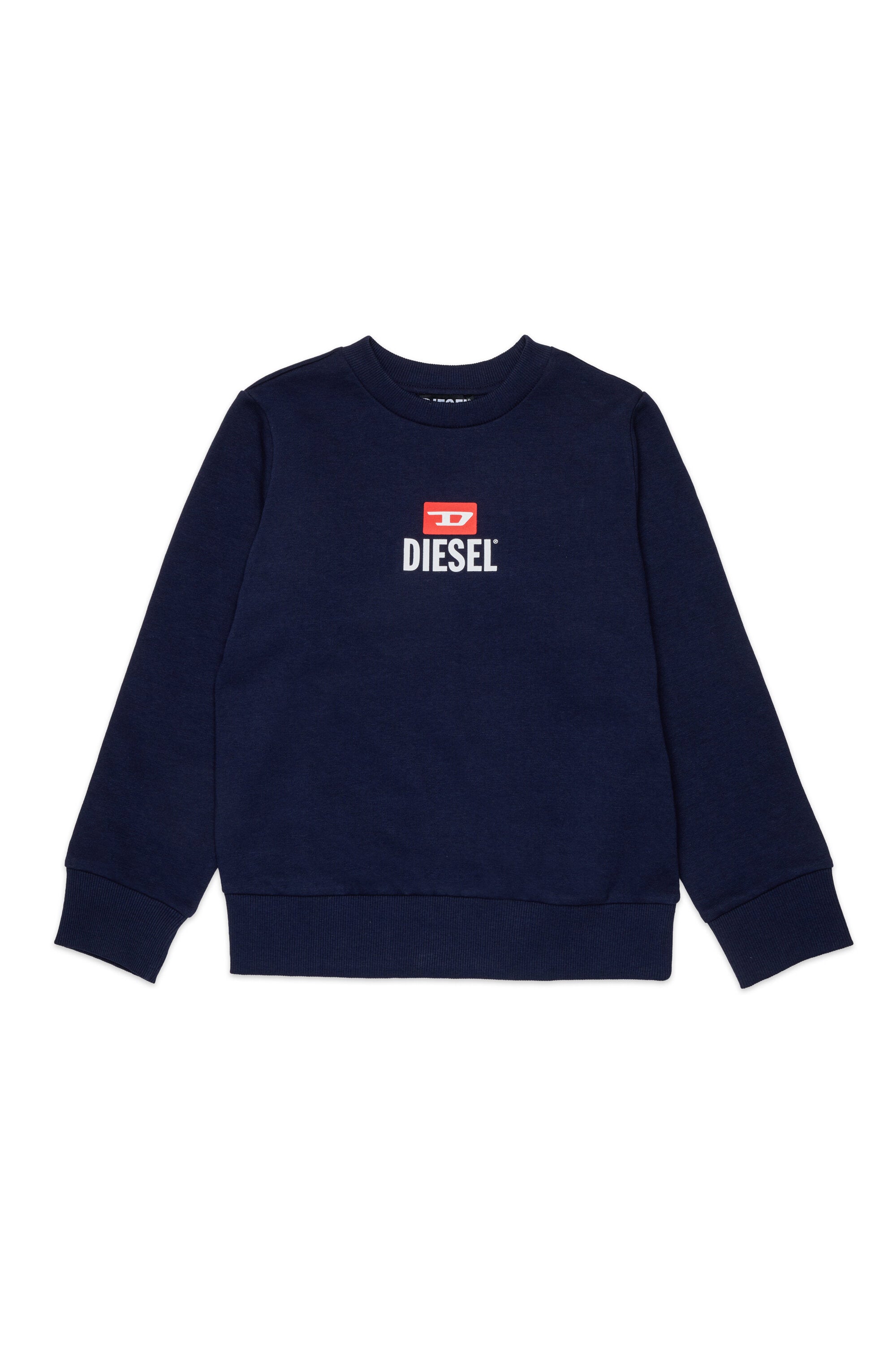 Sweatshirt mit Rundhalsausschnitt und Logo