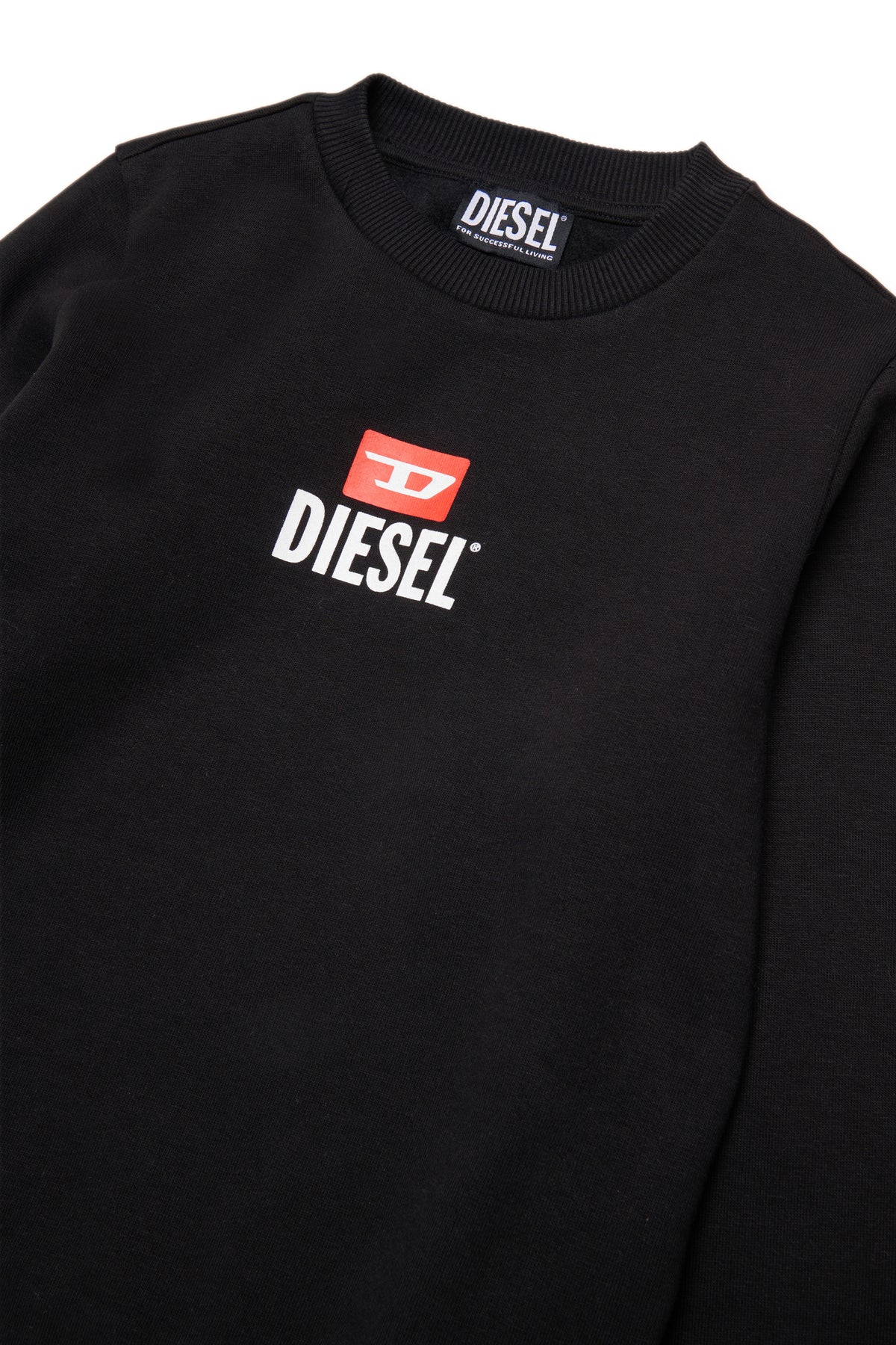 Sweatshirt mit Rundhalsausschnitt und Logo