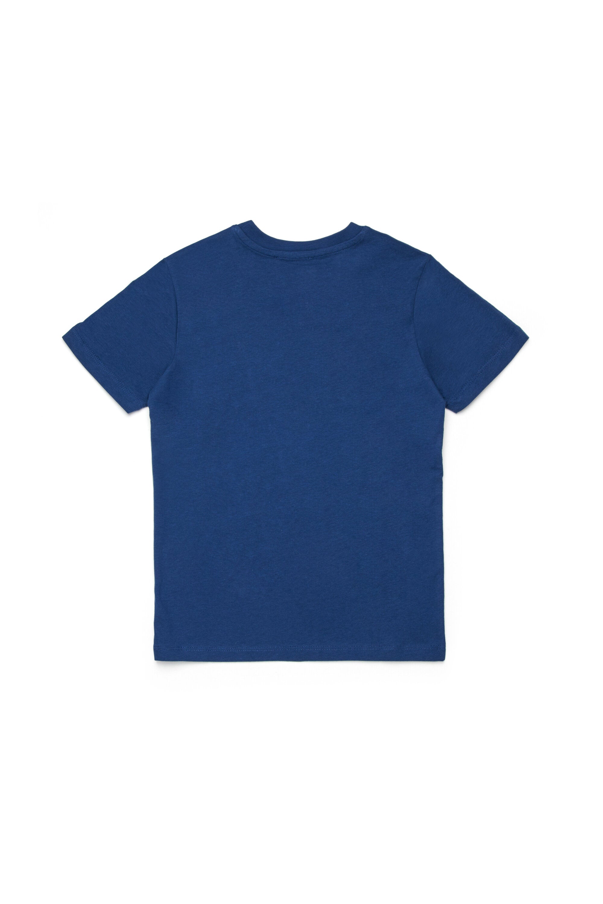 T-shirt con stampa logo sovrapposto