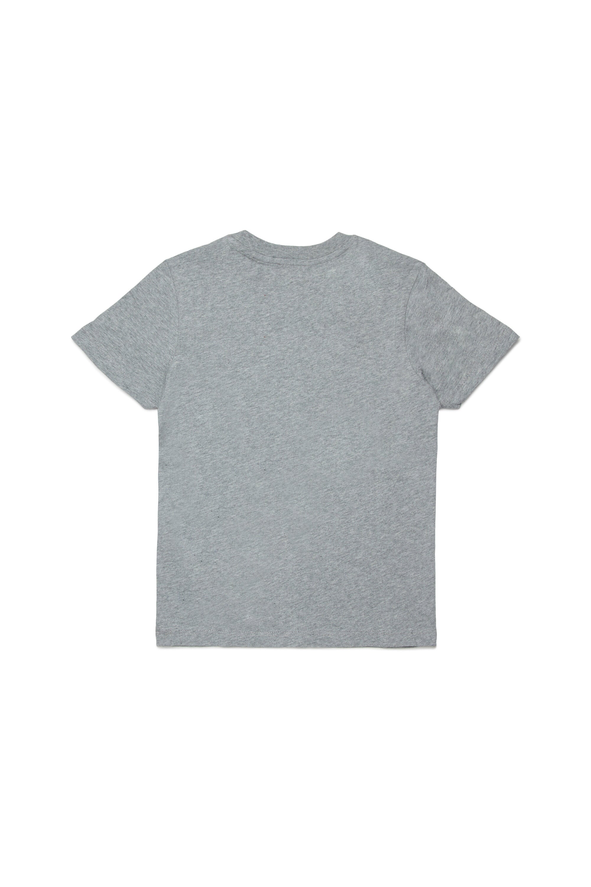 T-Shirt mit überlappendem Logodruck