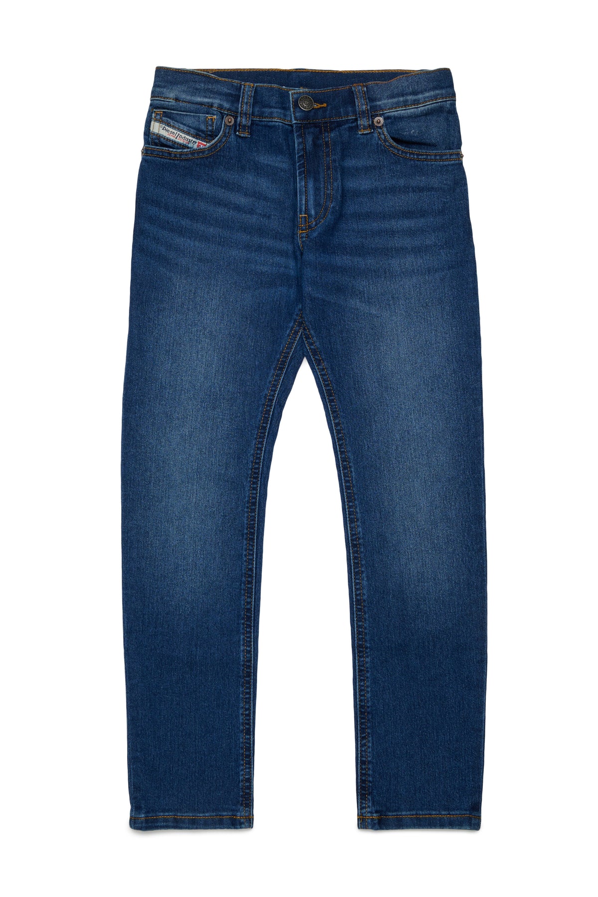 Slim-Fit-Jeans in Mittelblau