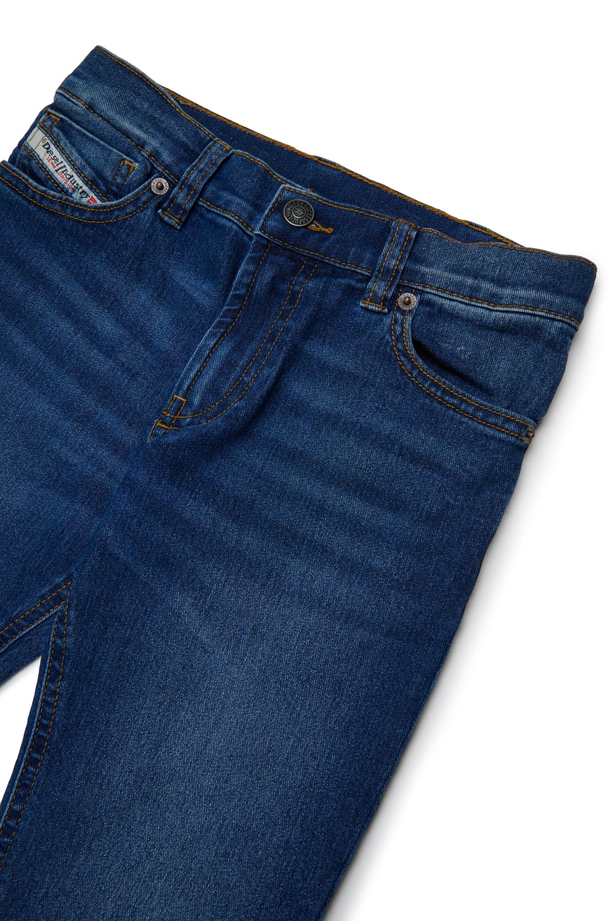 Slim-Fit-Jeans in Mittelblau
