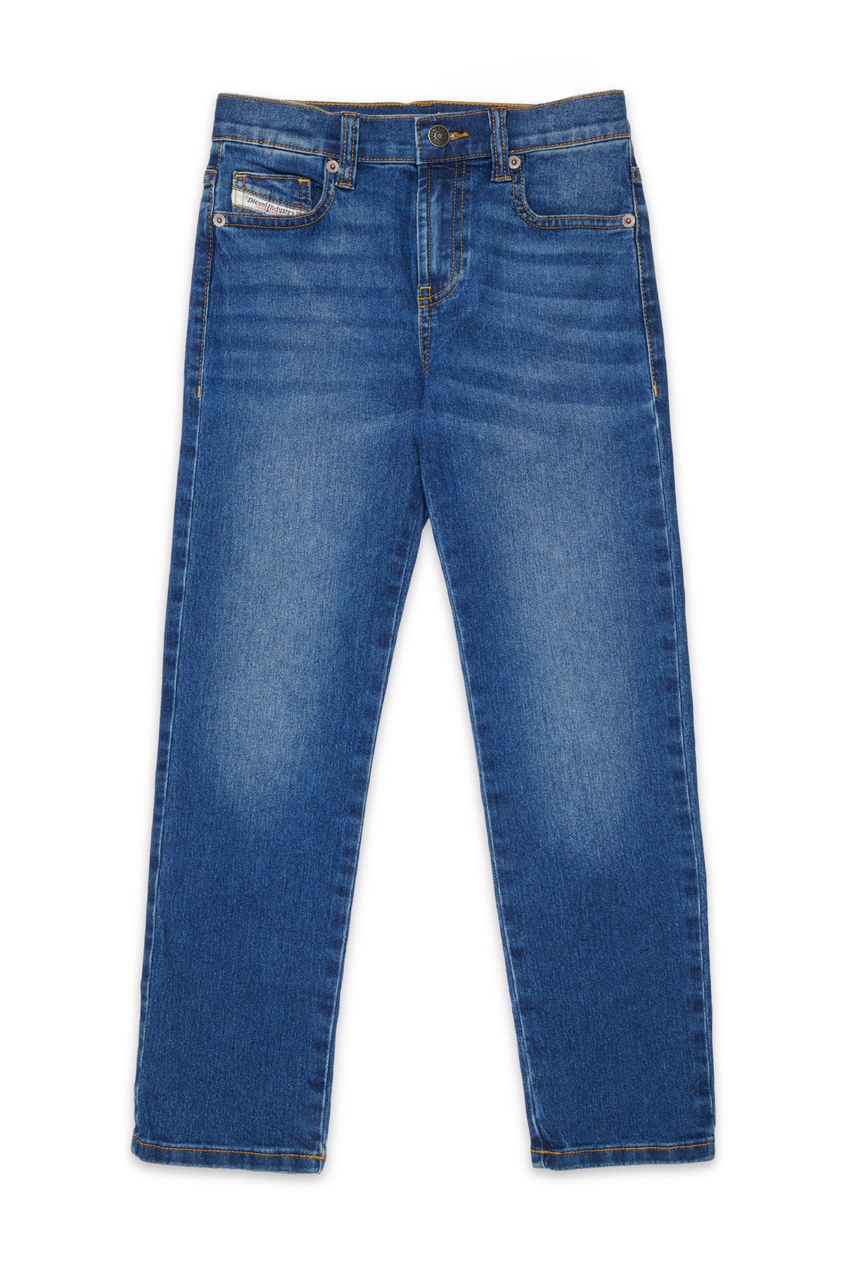 Regular Fit Jeans in Mittelblau