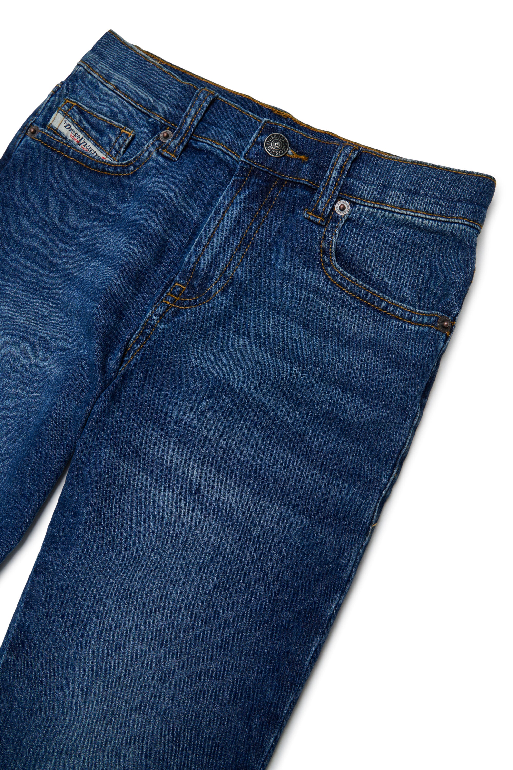 Regular Fit Jeans in Mittelblau