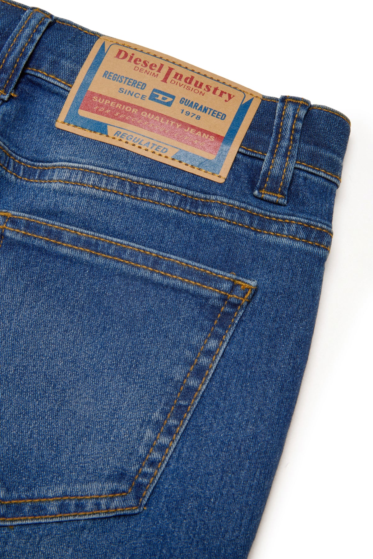Regular Fit Jeans in Mittelblau