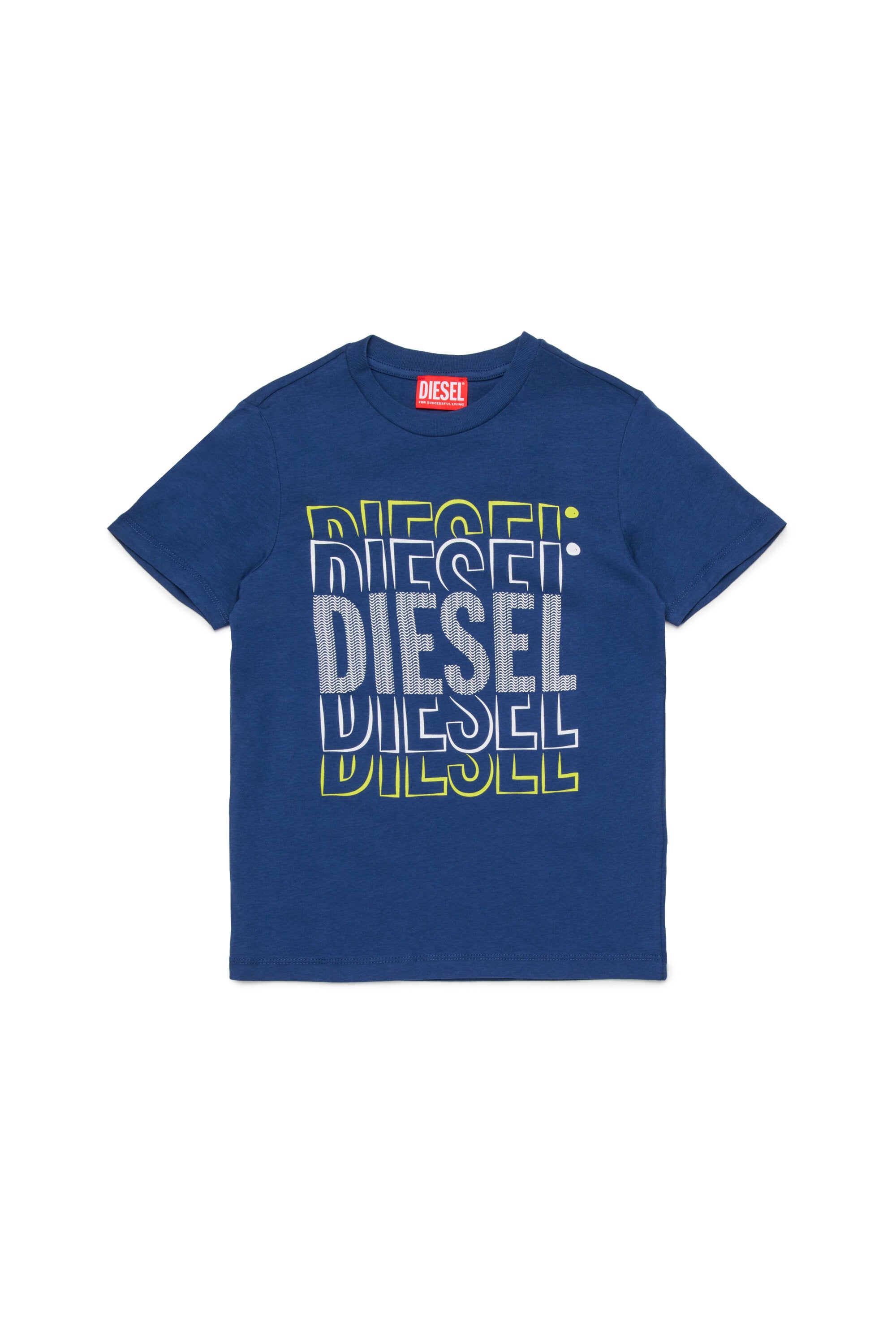 T-shirt in jersey con logo