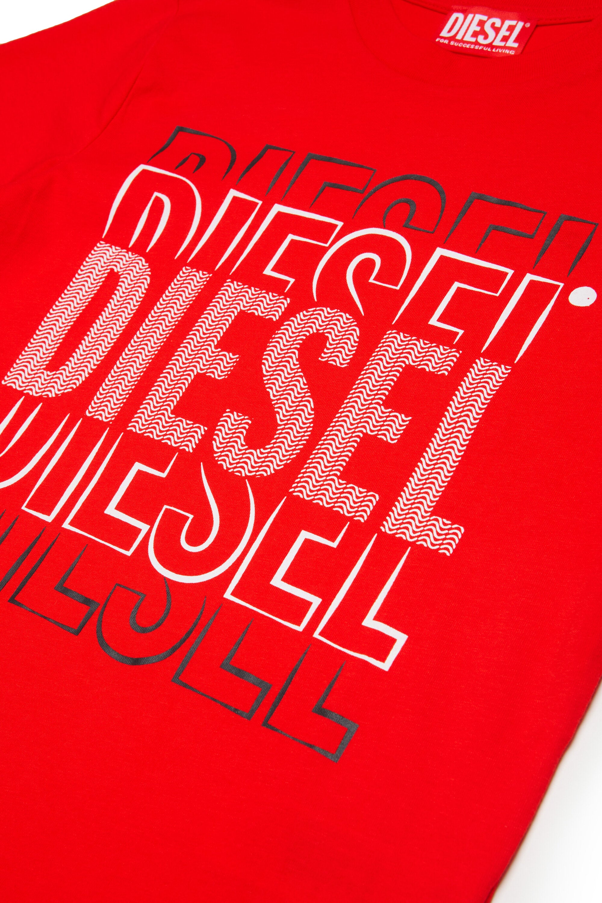 T-shirt in jersey con logo