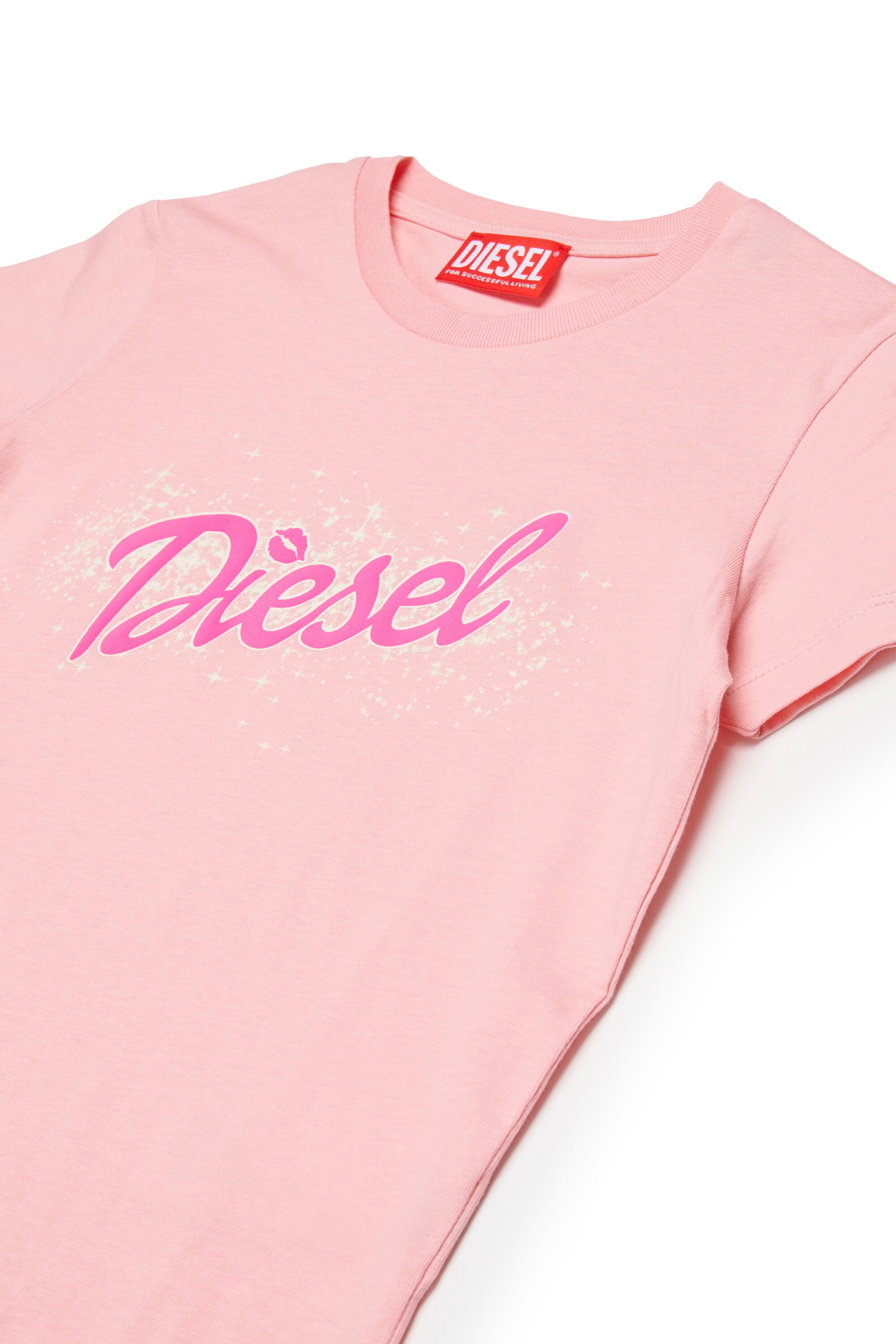 T-shirt in jersey con logo