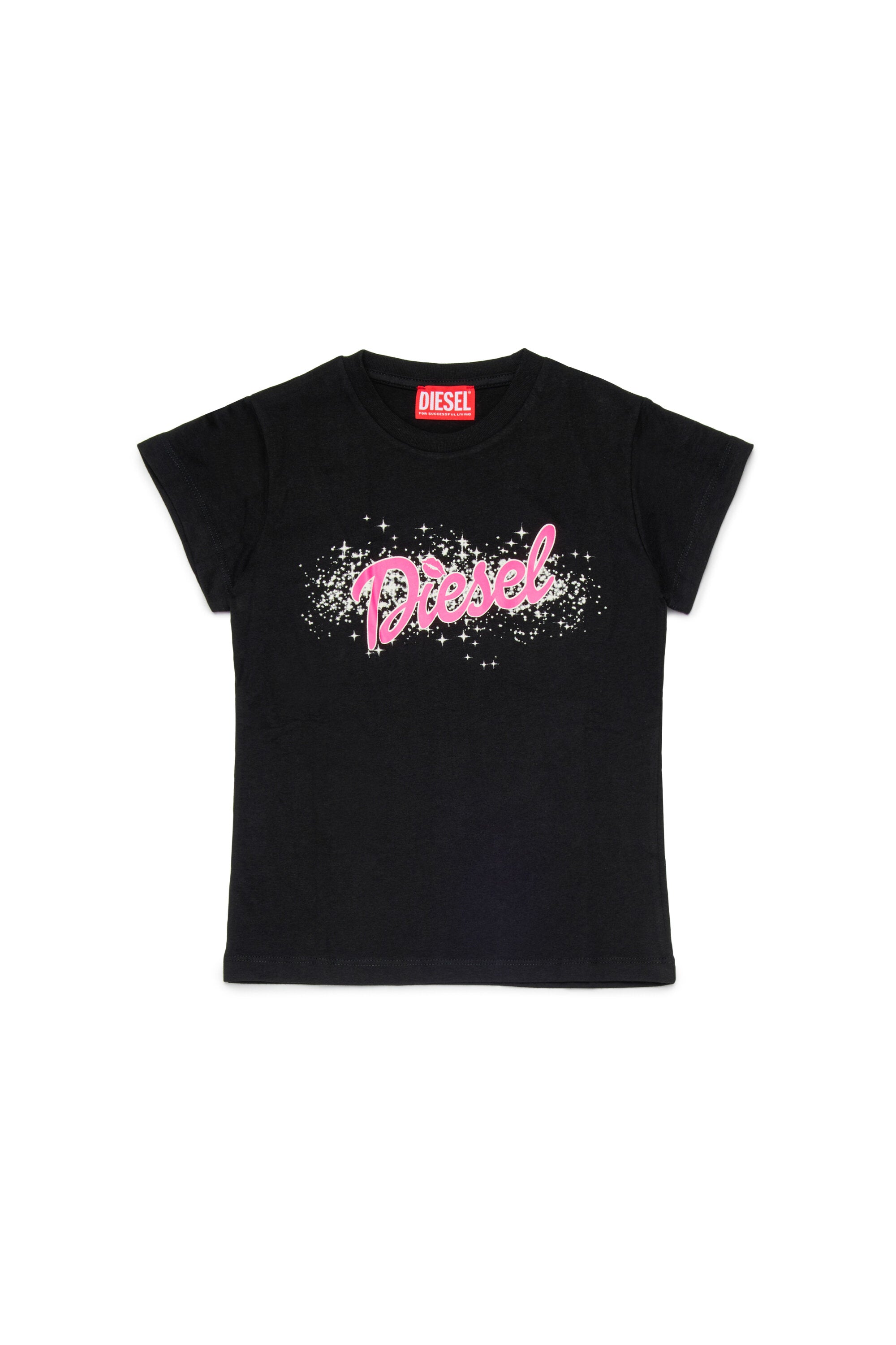 T-shirt in jersey con logo