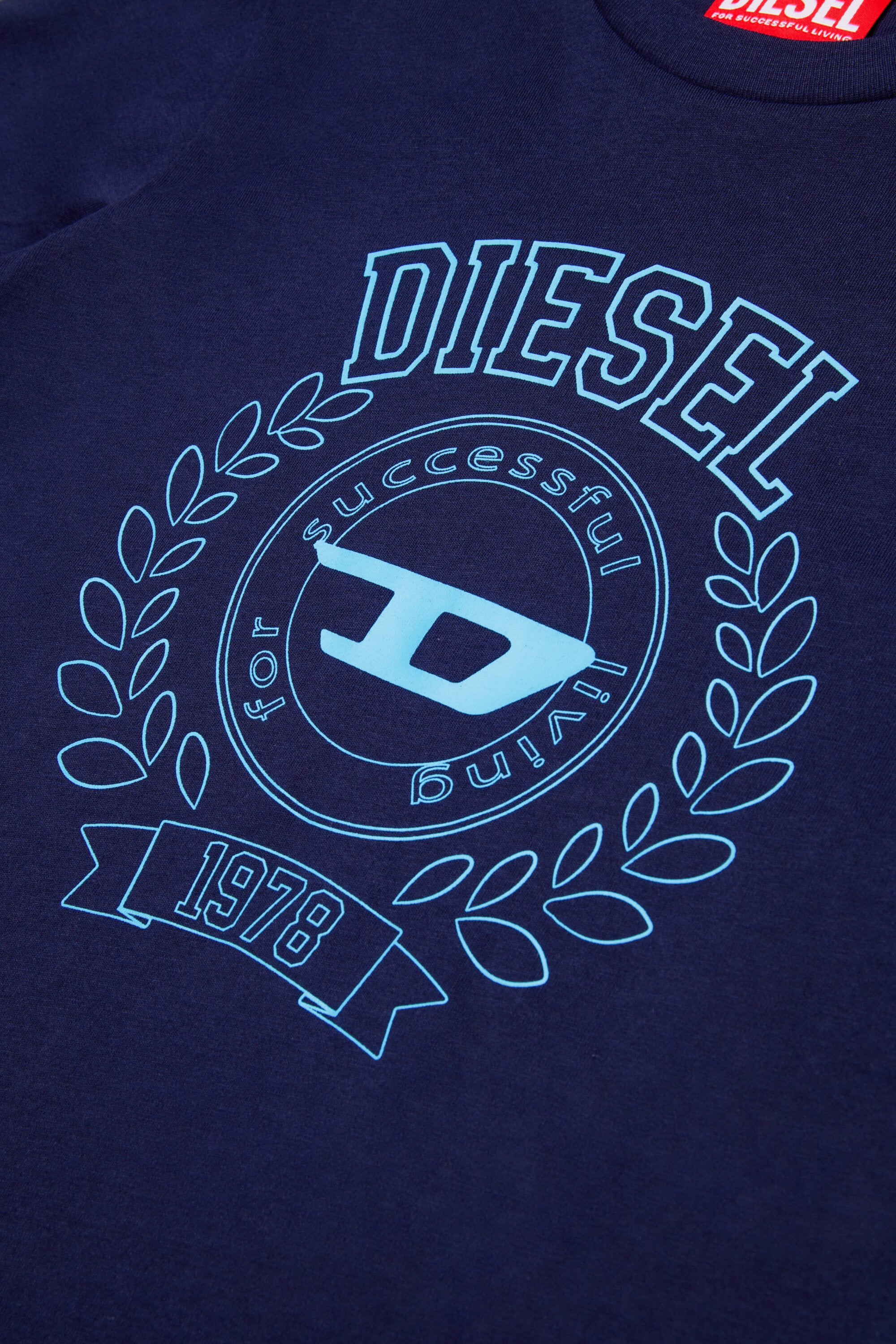 T-shirt in jersey con logo