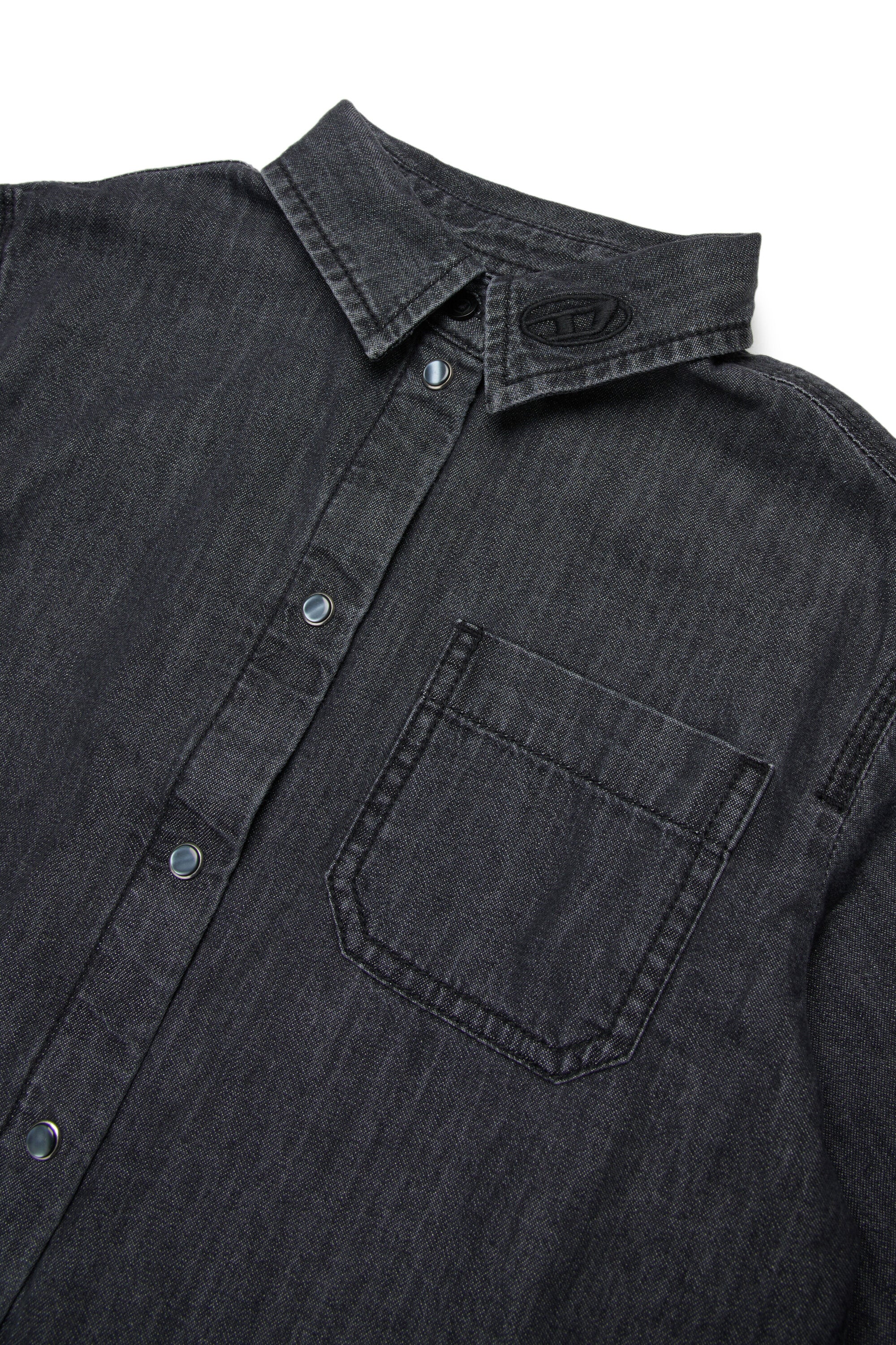 Kurzarmhemd mit Logo